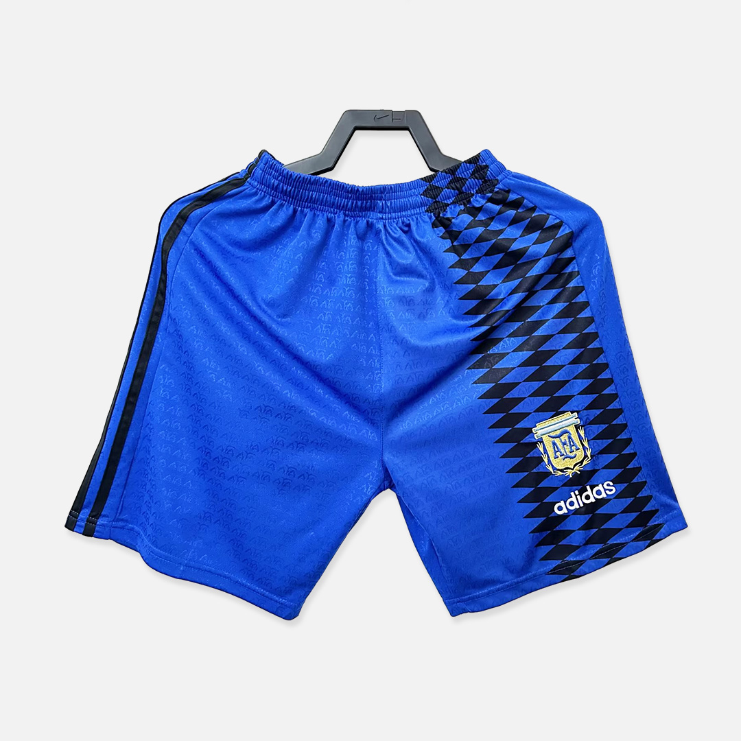 Retro Argentina 1994 Away Stadium Shorts - JerseysGala
