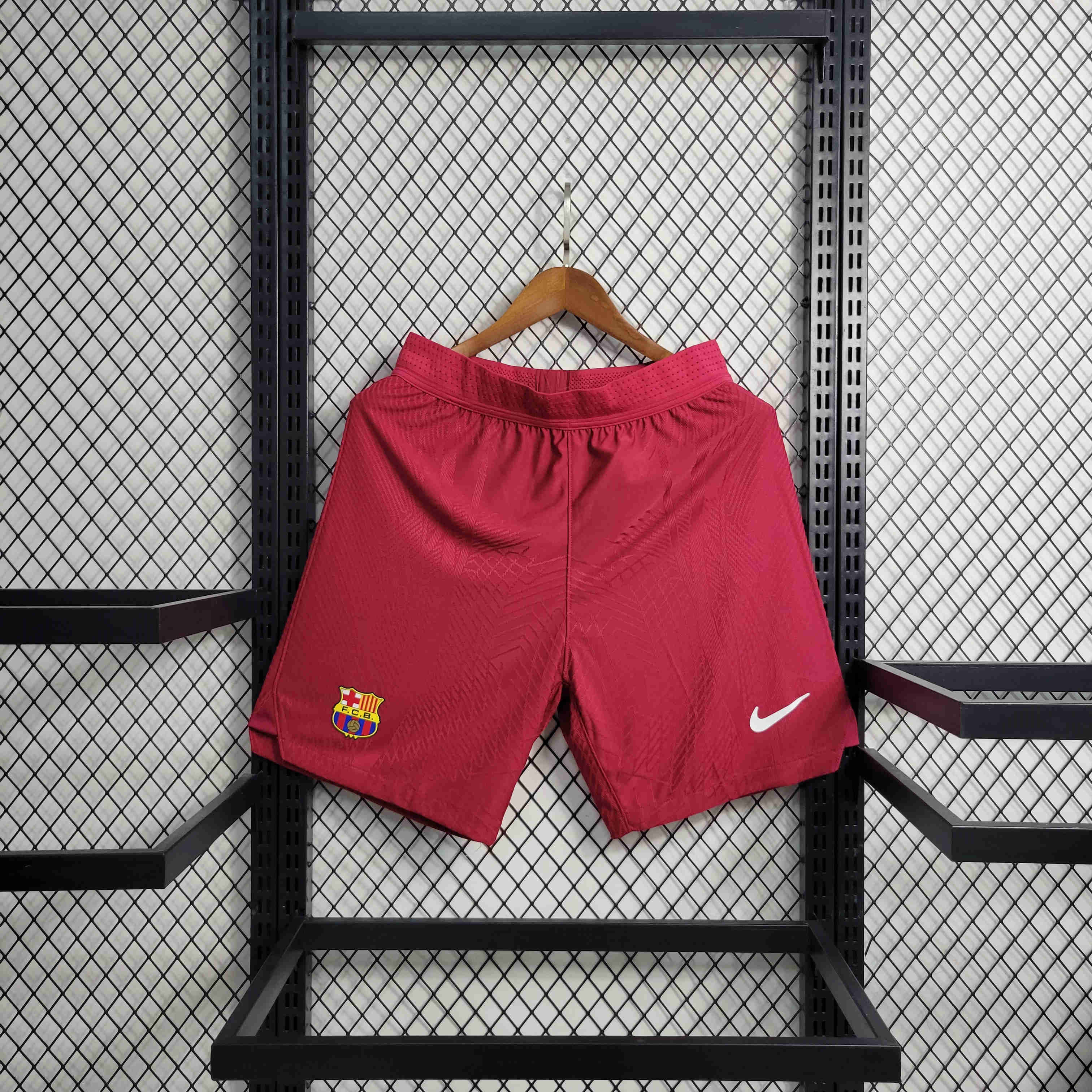 B.A.R.S.A 23-24 Red Shorts - Player Version - JerseysGala