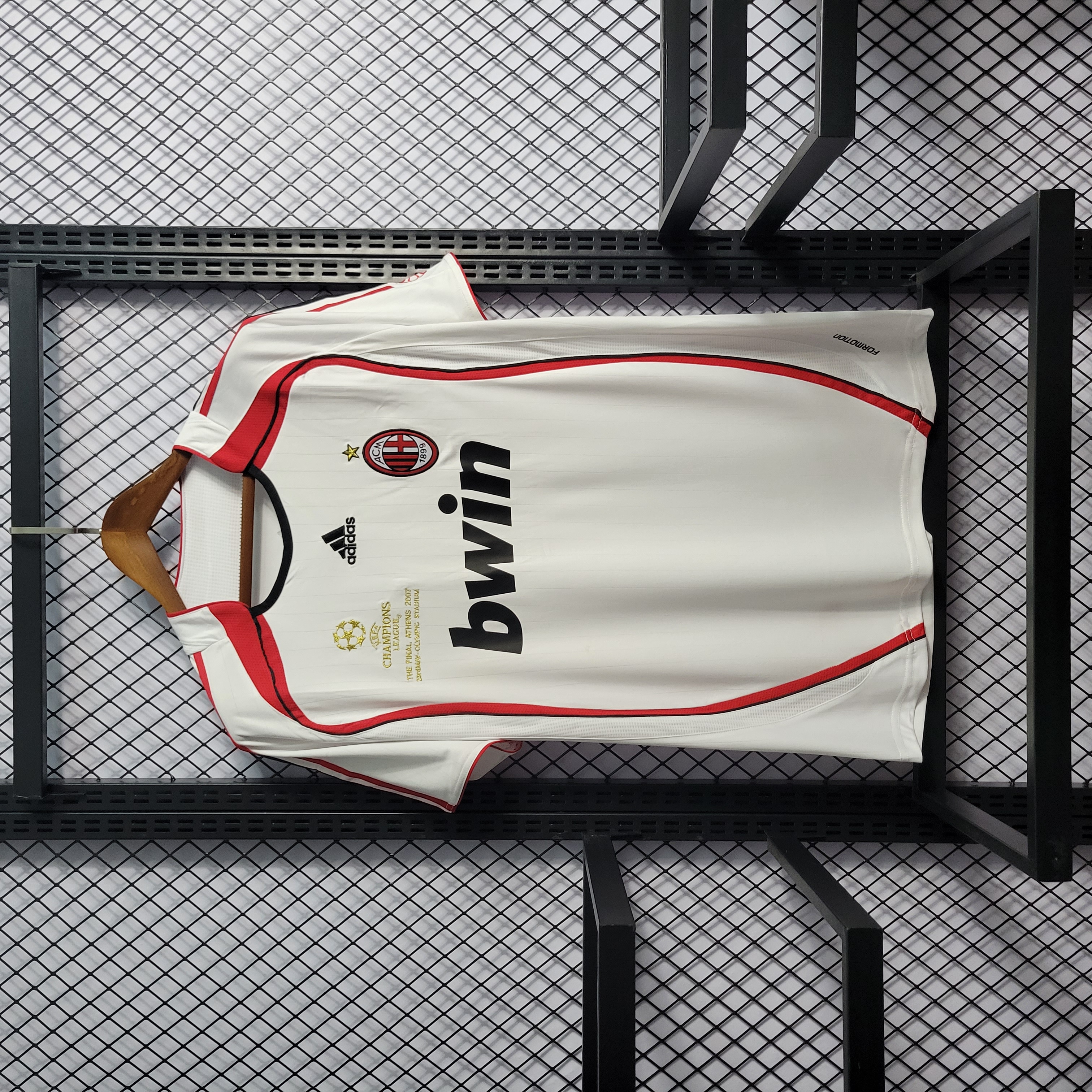 Retro AC Milan 06-07 Away Stadium Jersey - Champions League Final - JerseysGala