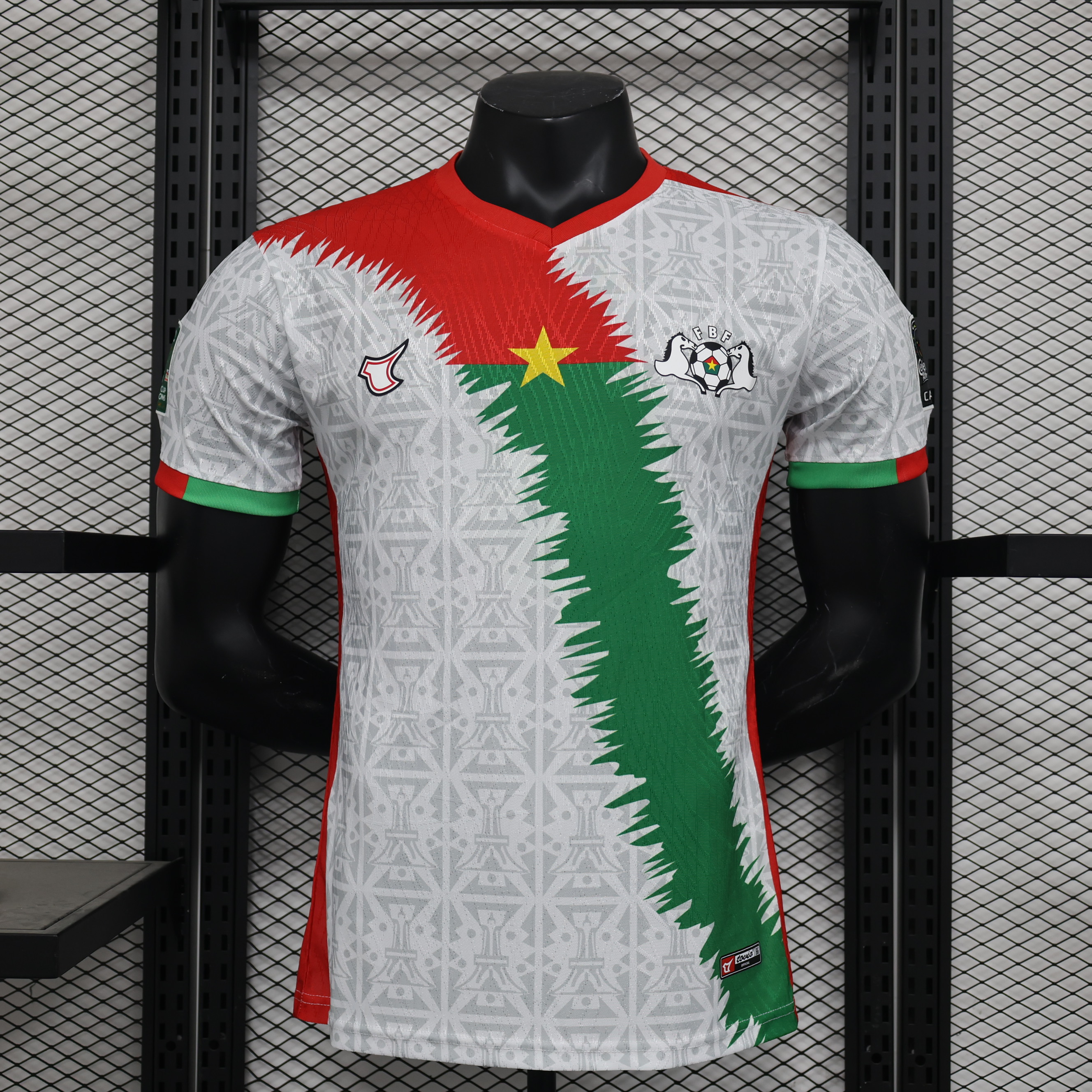 Burkina Faso 23-24 Away Stadium Jersey - Player Version - JerseysGala