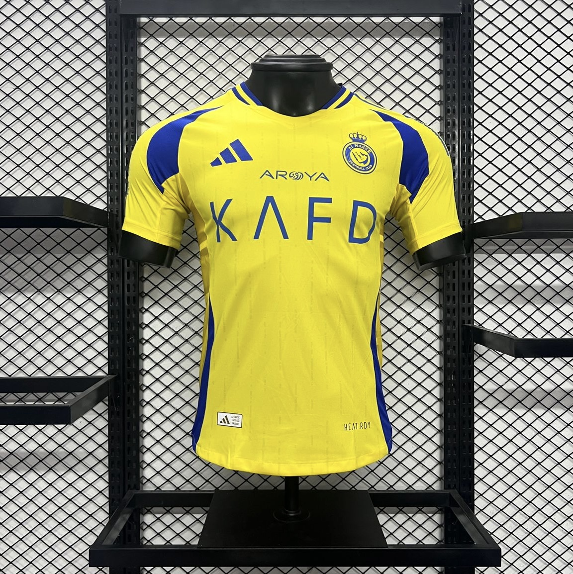 Al Nassr Riyadh Victory 24-25 Home Stadium Jersey - Player Version - JerseysGala