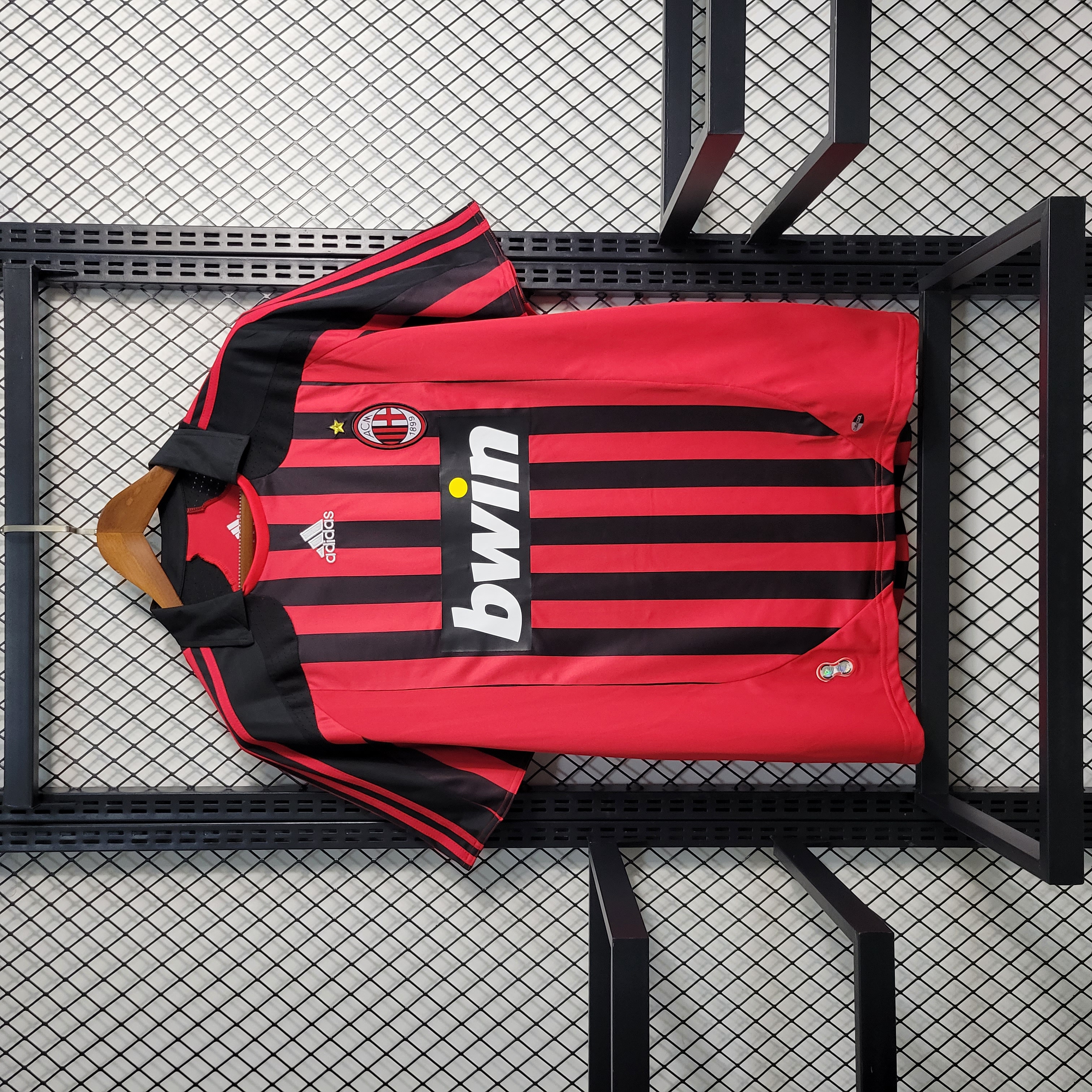 Retro AC Milan 2007-08 Home Stadium Jersey - JerseysGala