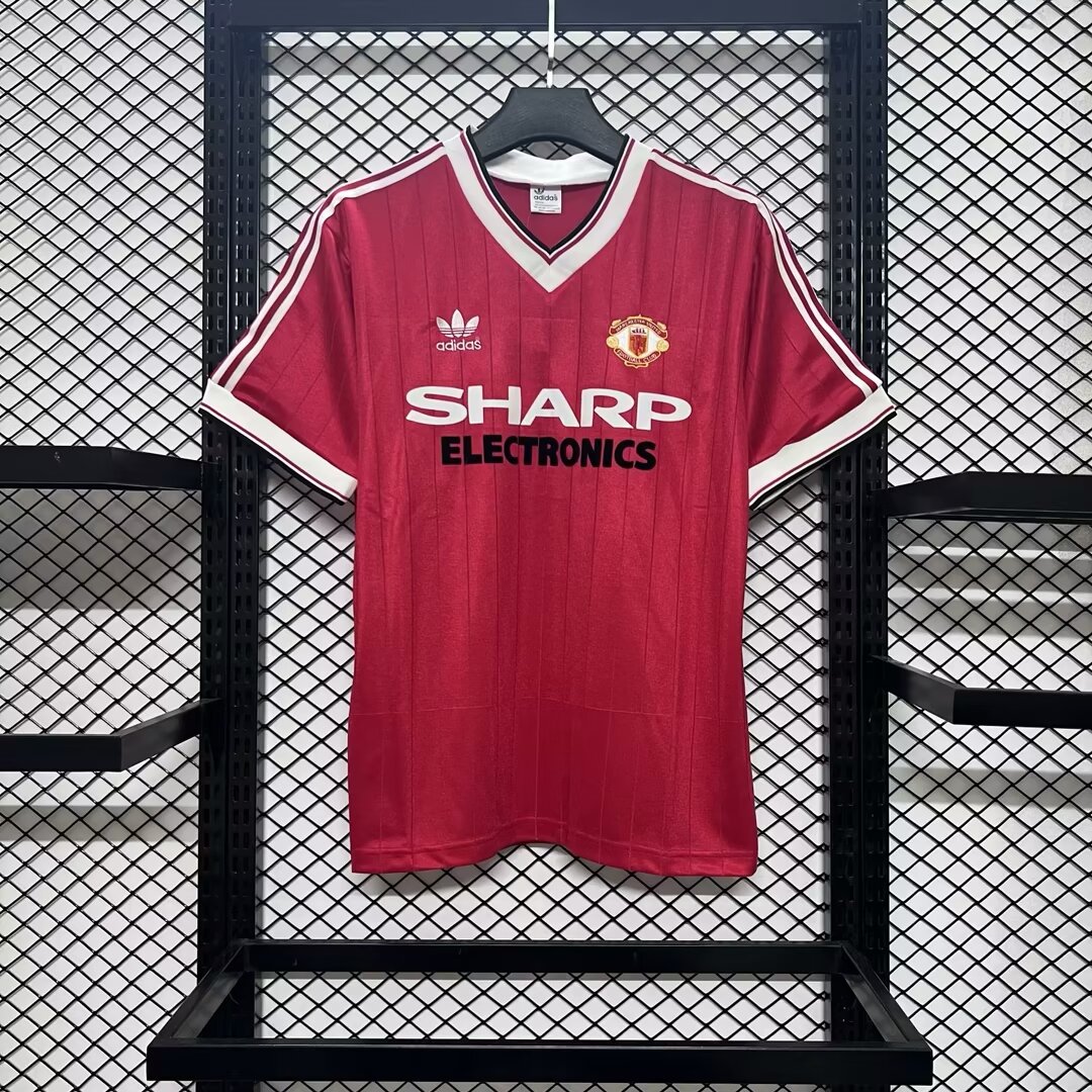 Manchester United Retro 82-83 Home Stadium Jersey - JerseysGala