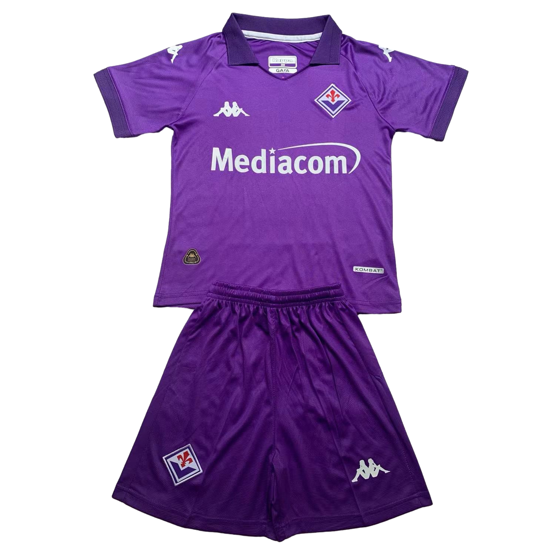 Fiorentina 24-25 Home Stadium Kids Kit - JerseysGala