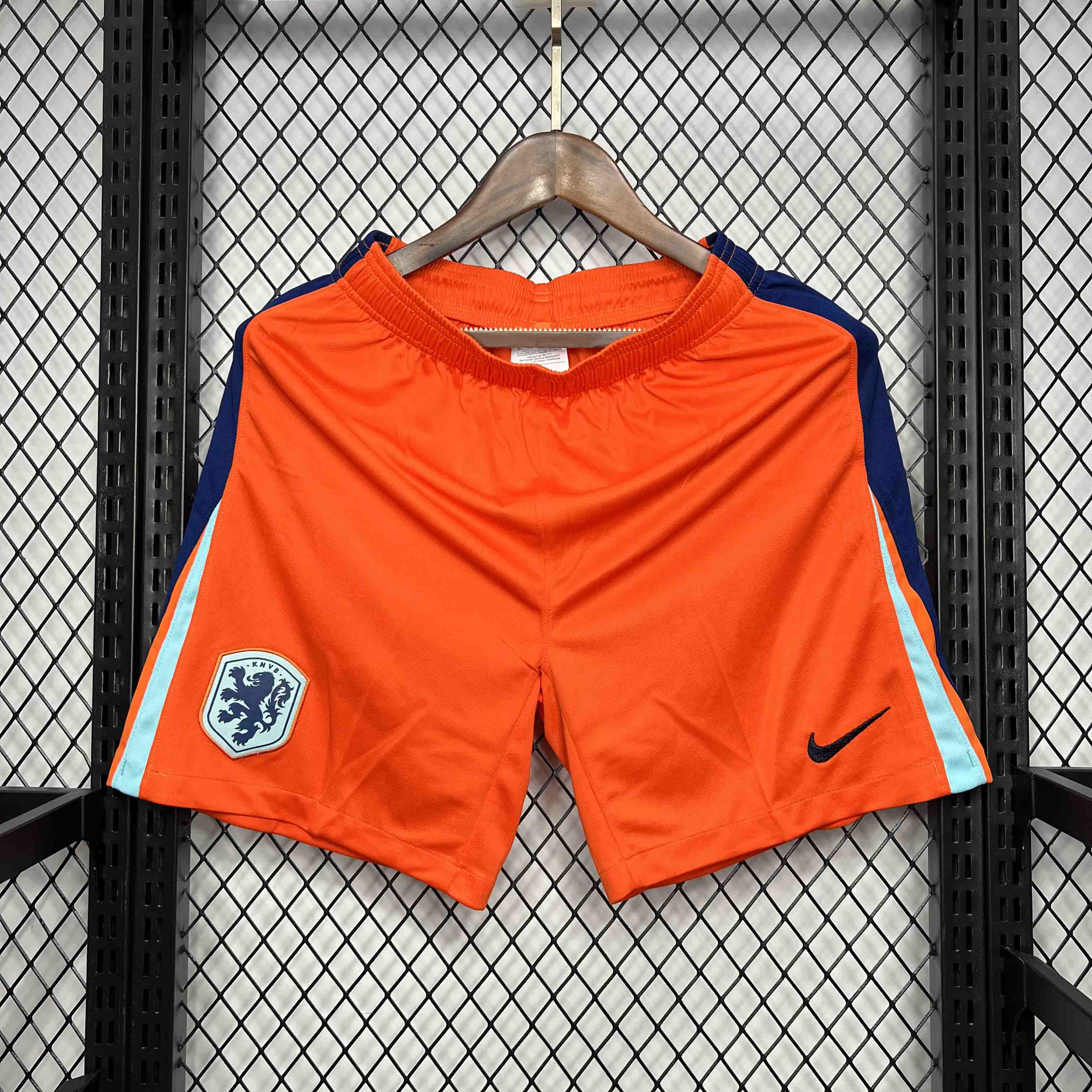 Netherlands 2024 Home Shorts - Fans Version - JerseysGala
