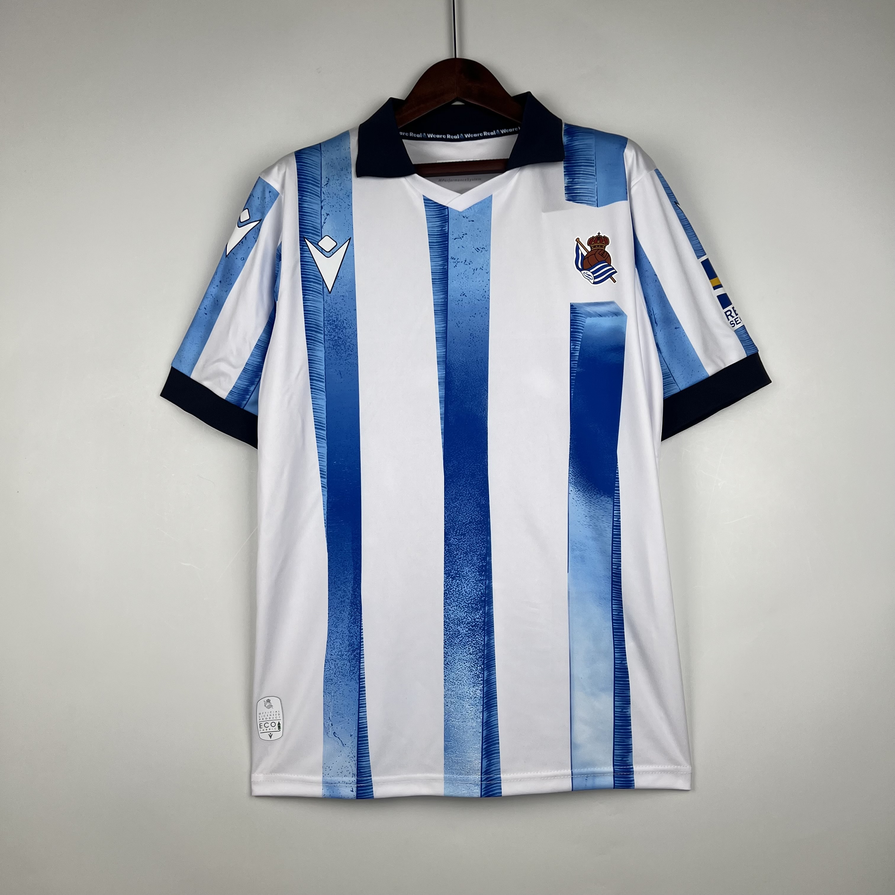 Real Sociedad 23-24 Home Stadium Jersey - Fans Version - JerseysGala