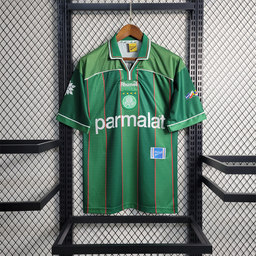 Retro Palmeiras 1999 Home Stadium Jersey - Liberator Cup Champion - JerseysGala