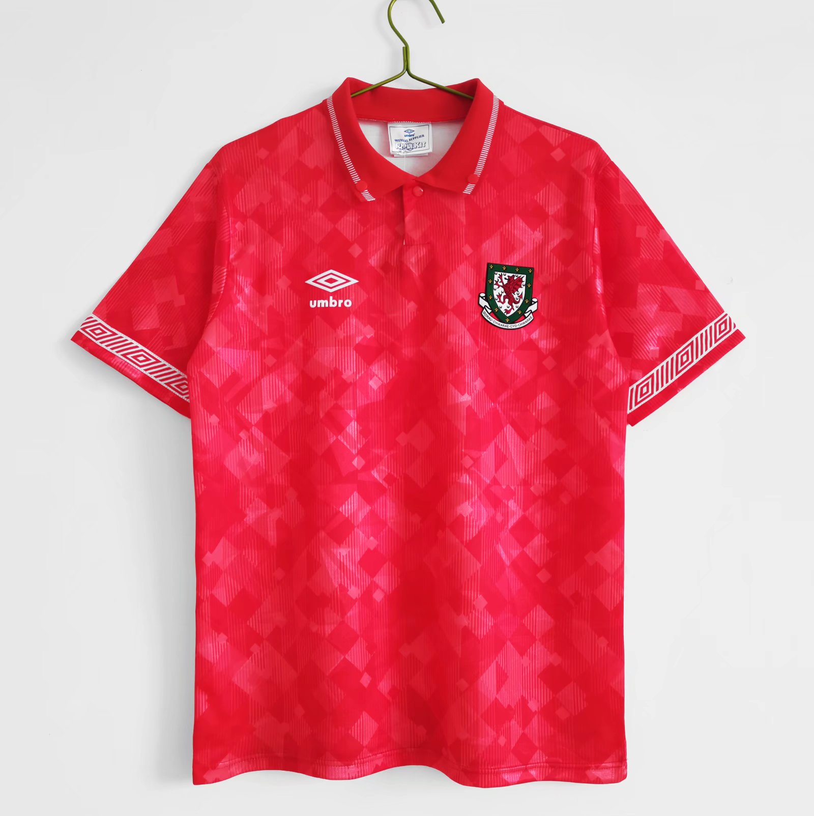 Retro Wales 1990 Home Stadium Jersey - JerseysGala