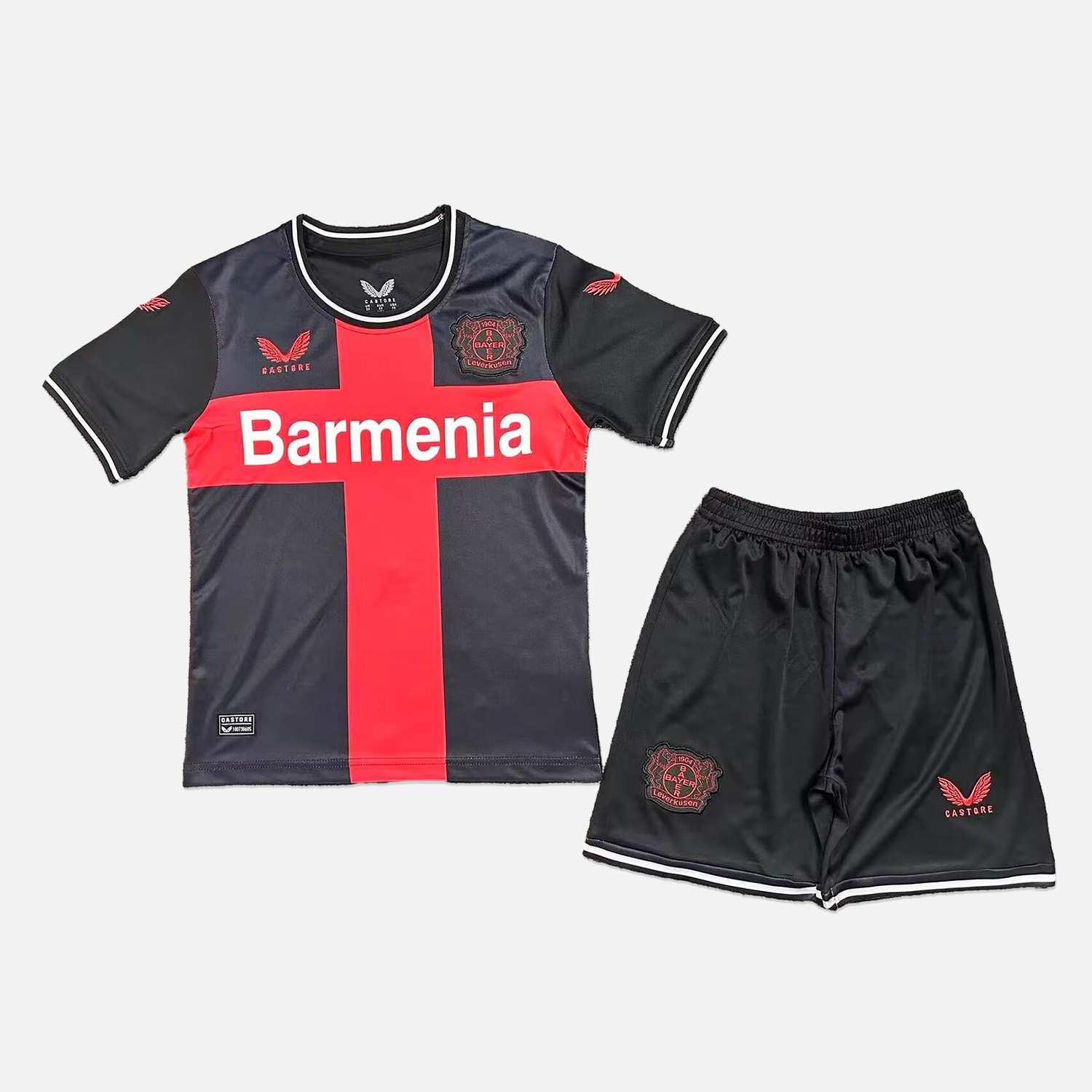 Leverkusen 23-24 Home Stadium Kids Kit - JerseysGala