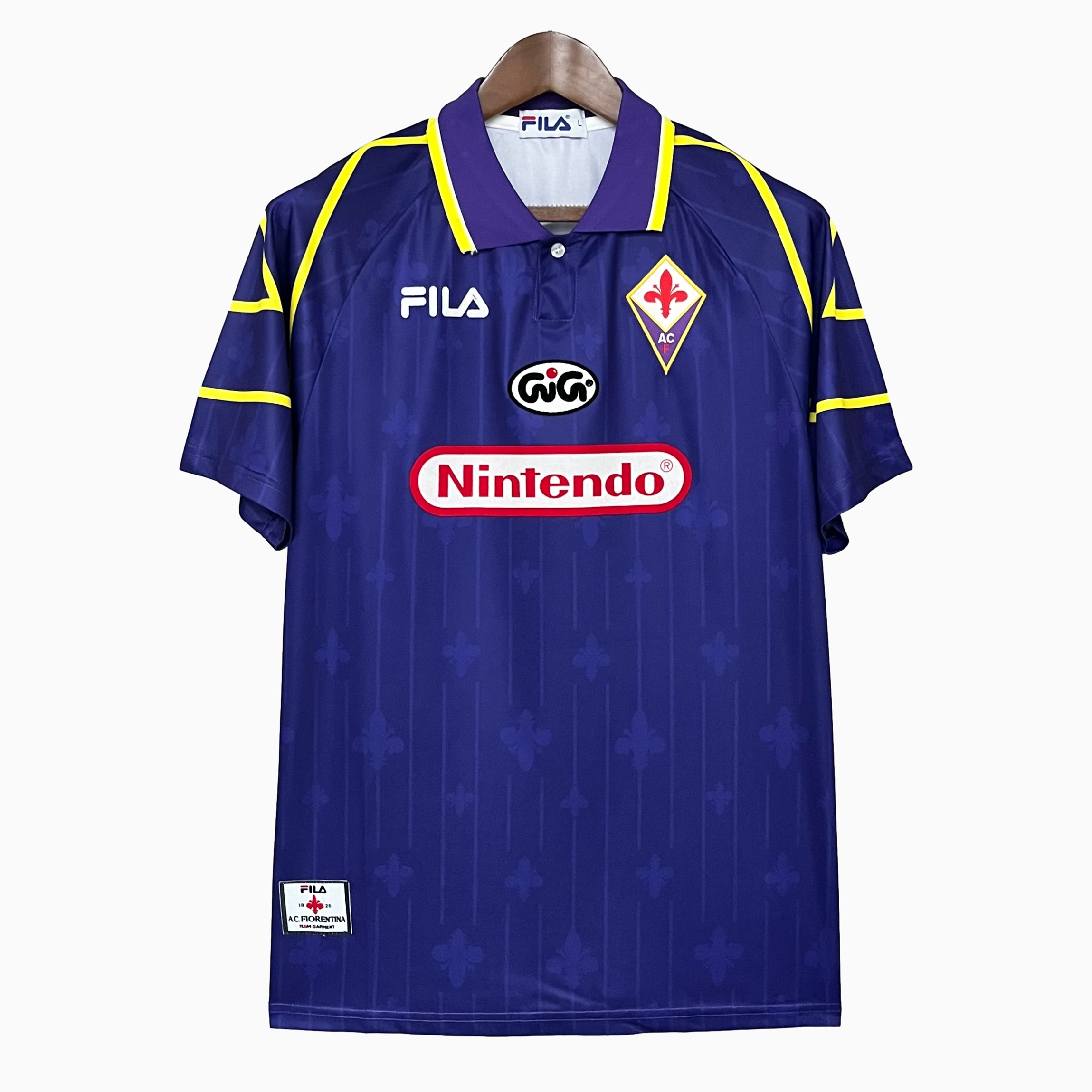 Retro Fiorentina 1997-98 Home Stadium Jersey - JerseysGala