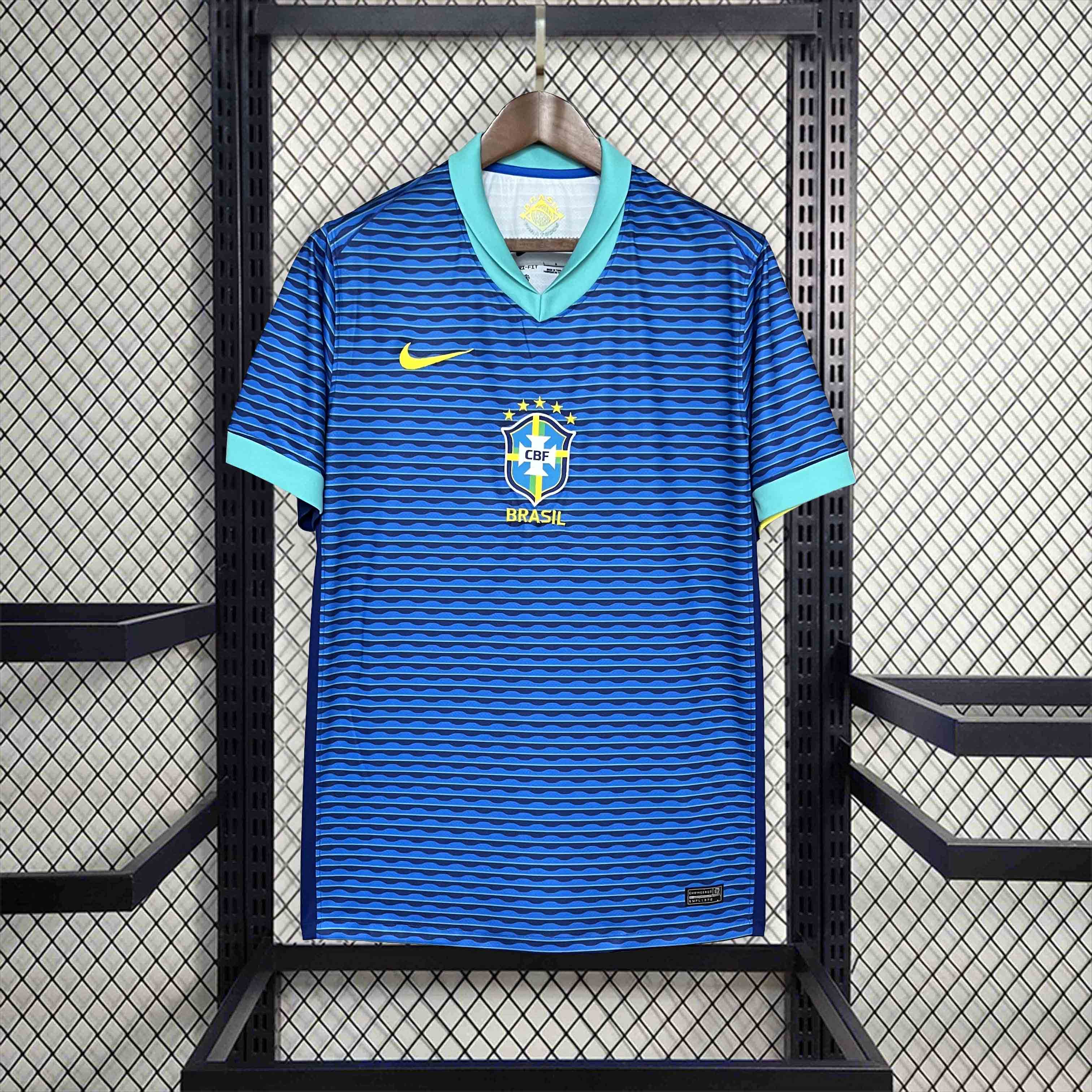 Brazil 2024 Away Stadium Jersey - Fans Version - JerseysGala