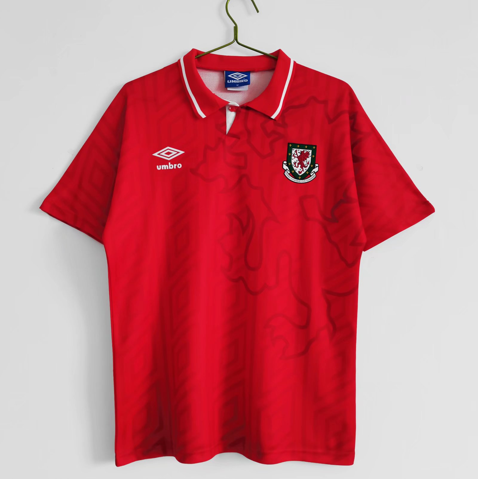 Retro Wales 1992 Home Stadium Jersey - JerseysGala