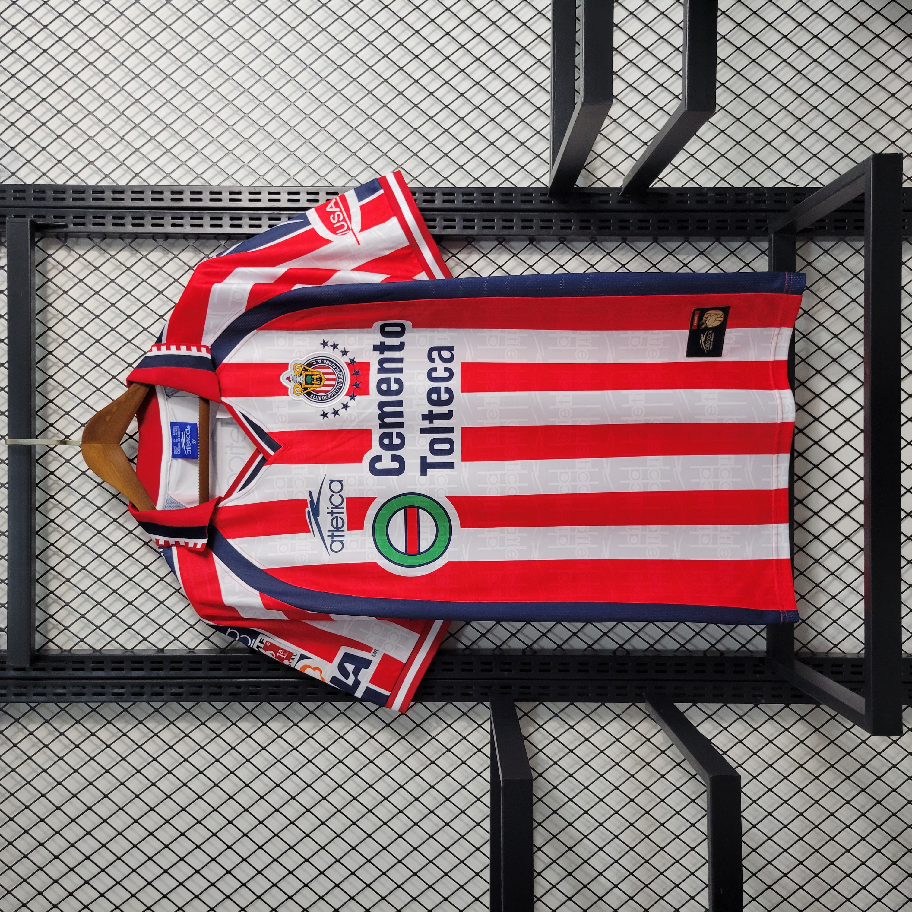 Retro Chivas de Guadalajara 99-00 Home Stadium Jersey - JerseysGala