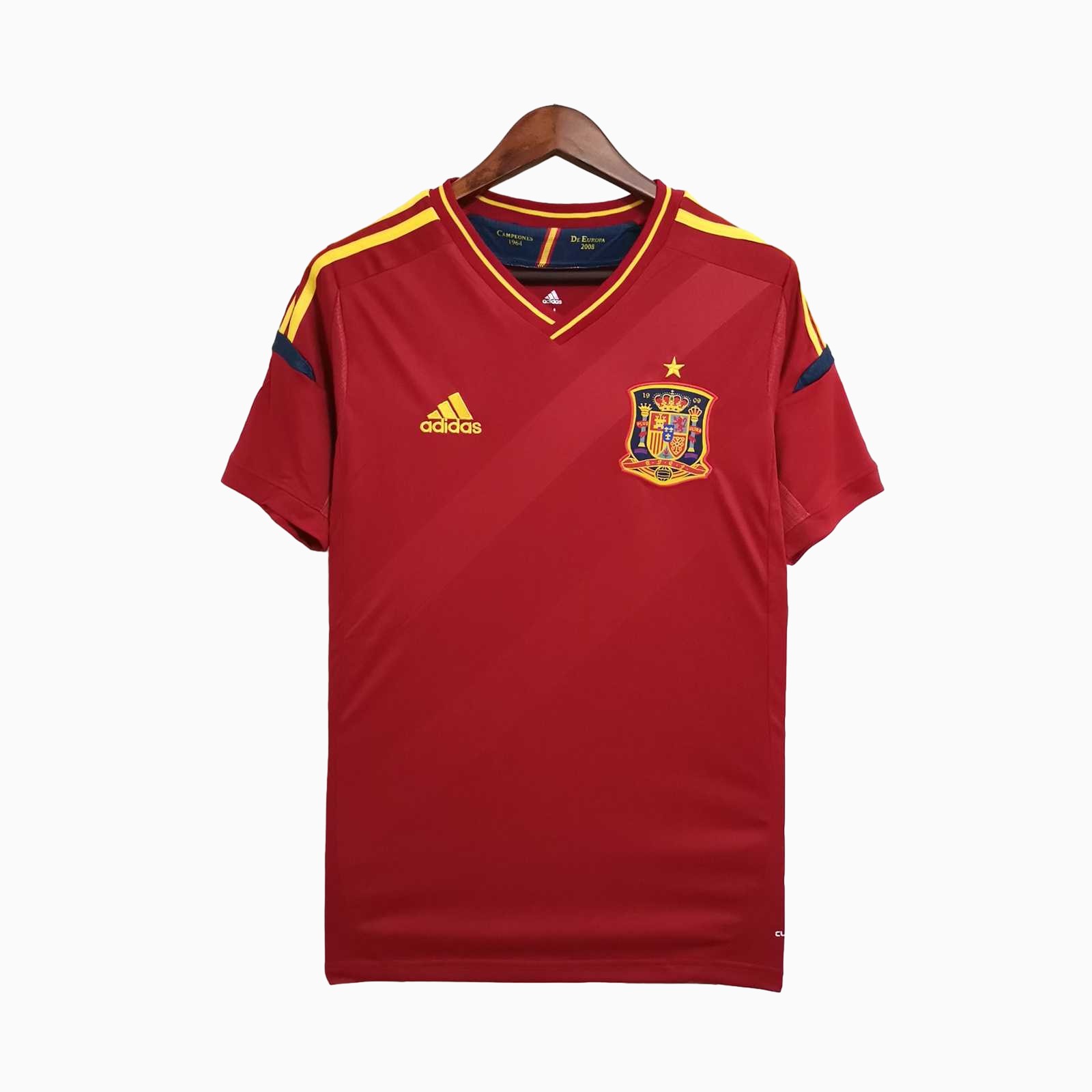 Retro Spain 2012 Home Stadium Jersey - JerseysGala