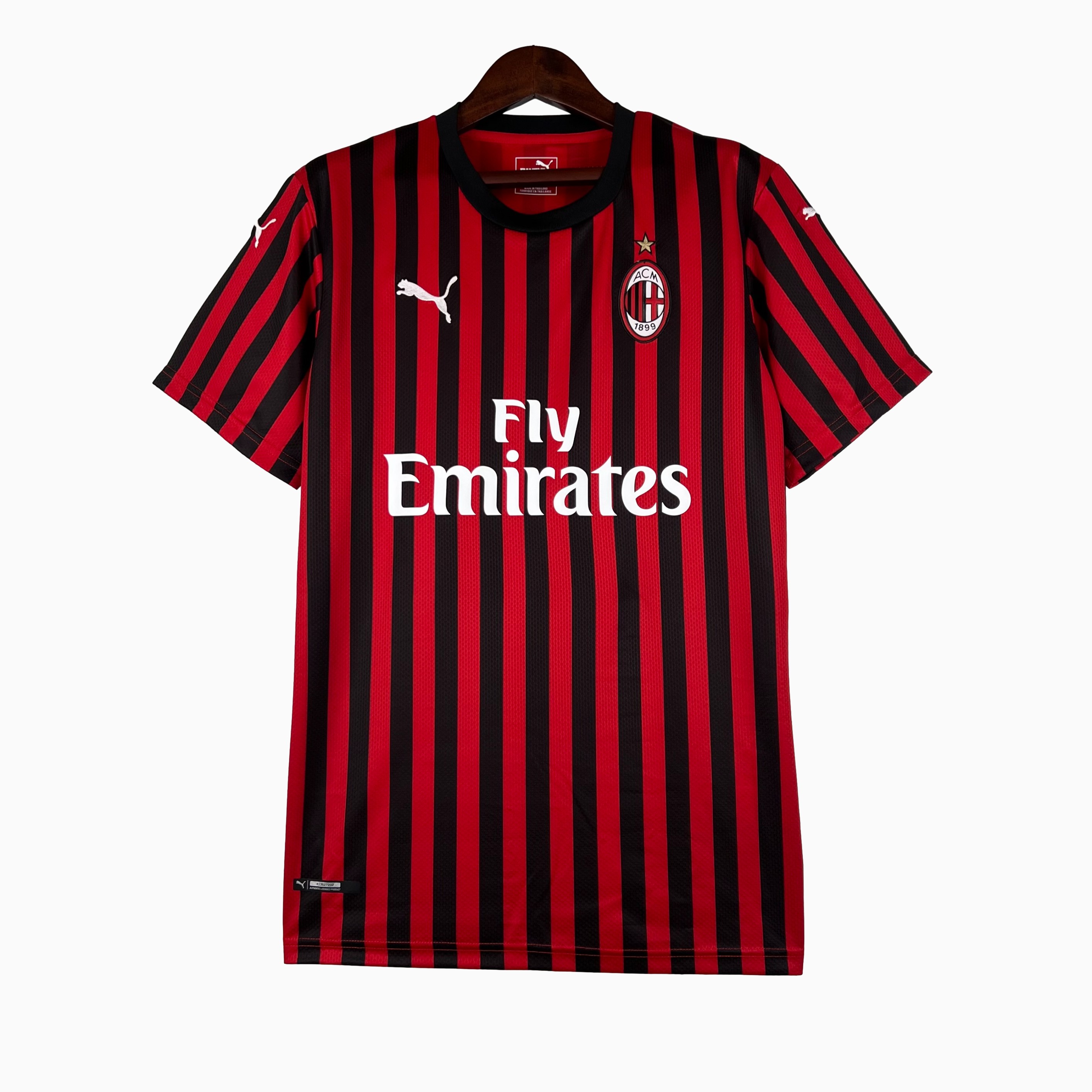 Retro AC Milan 2019-20 Home Stadium Jersey - JerseysGala