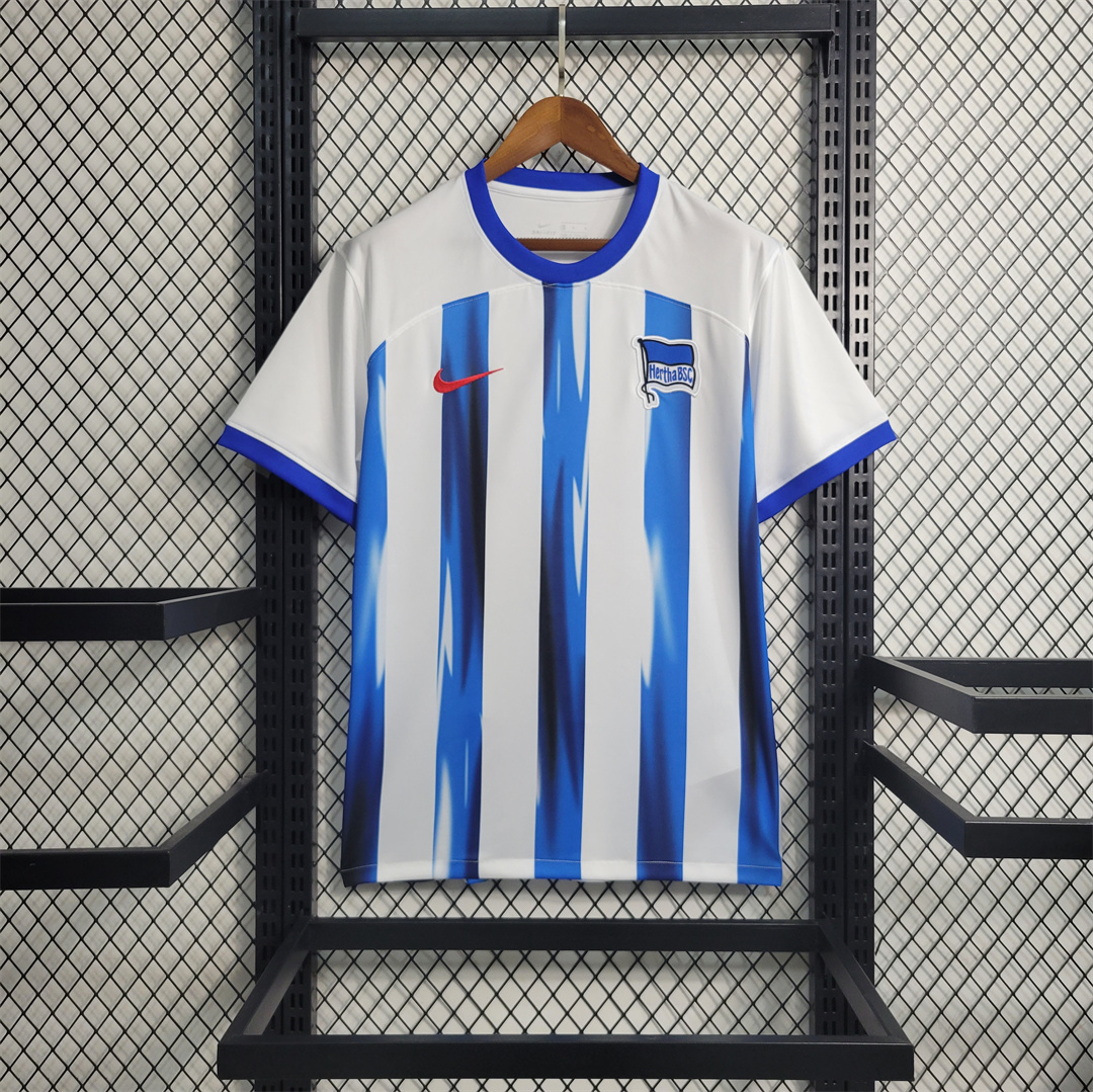 Hertha BSC 23-24 Home Stadium Jersey - Fans Version - JerseysGala