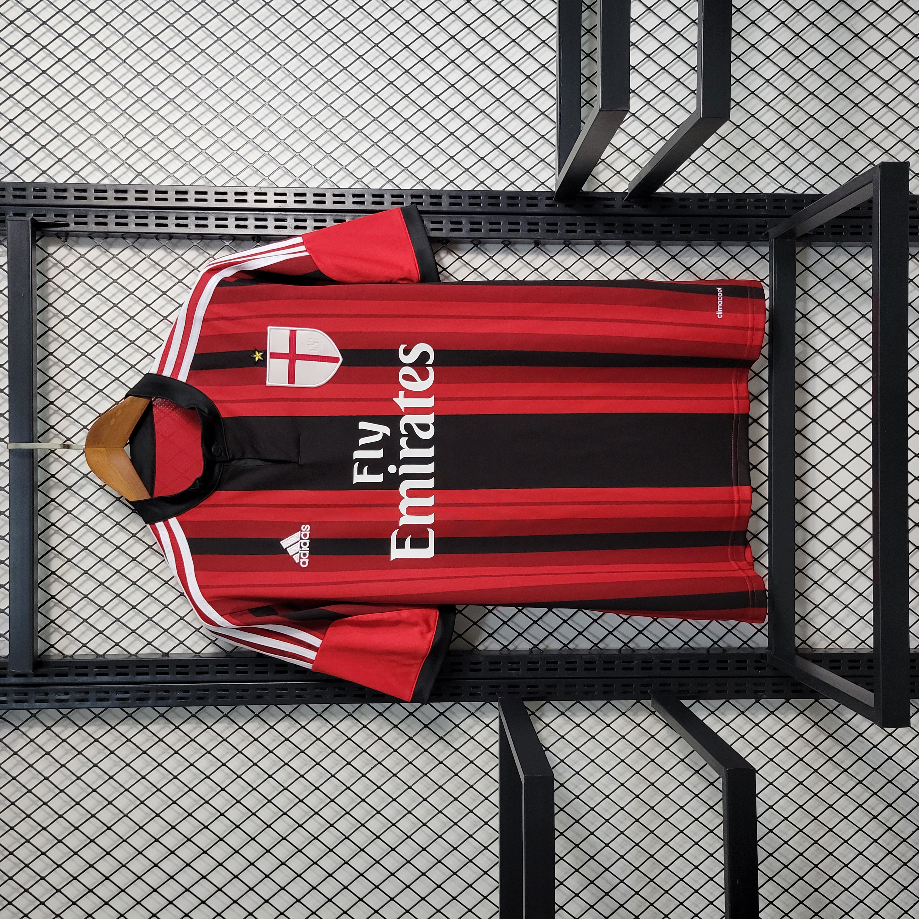 Retro AC Milan 2014-15 Home Stadium Jersey - JerseysGala