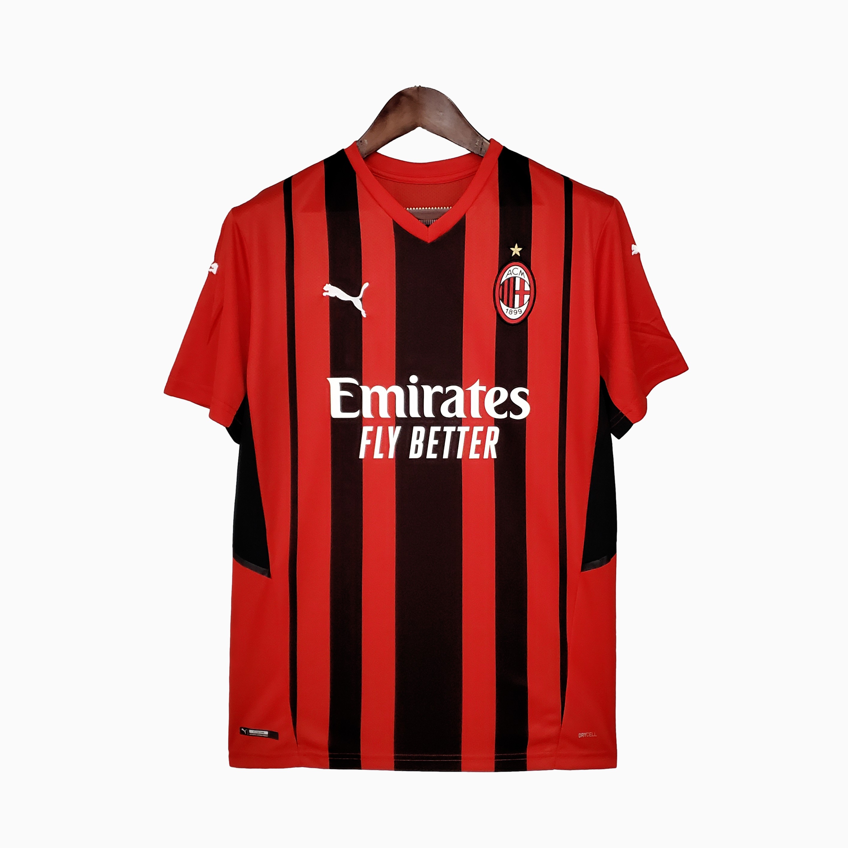Retro AC Milan 2021-22 Home Stadium Jersey - JerseysGala