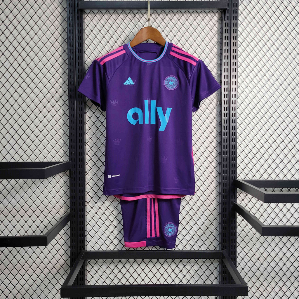 Charlotte 23-24 Home Kids Kit - JerseysGala