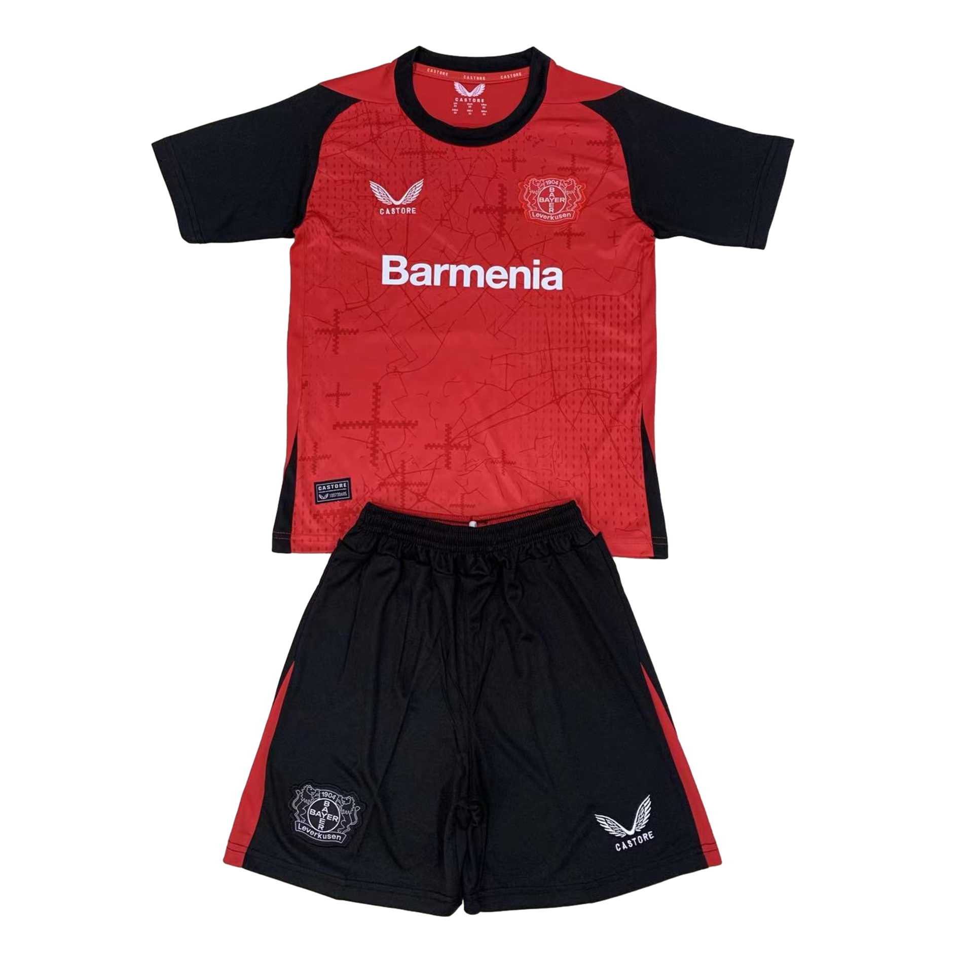 Bayer 04 Leverkusen 24-25 Home Stadium Kids Kit - JerseysGala