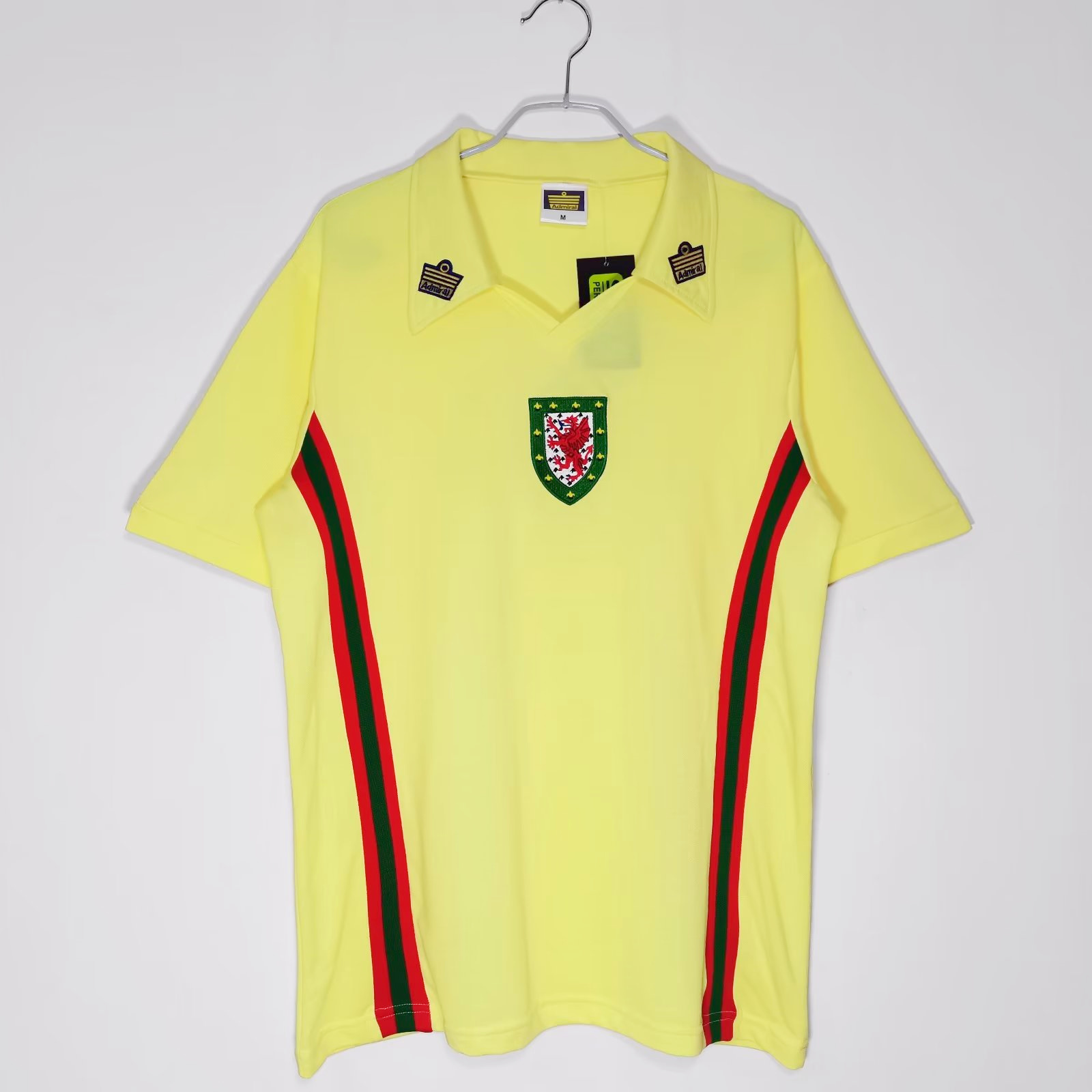 Retro Wales 1976 Away Stadium Jersey - JerseysGala