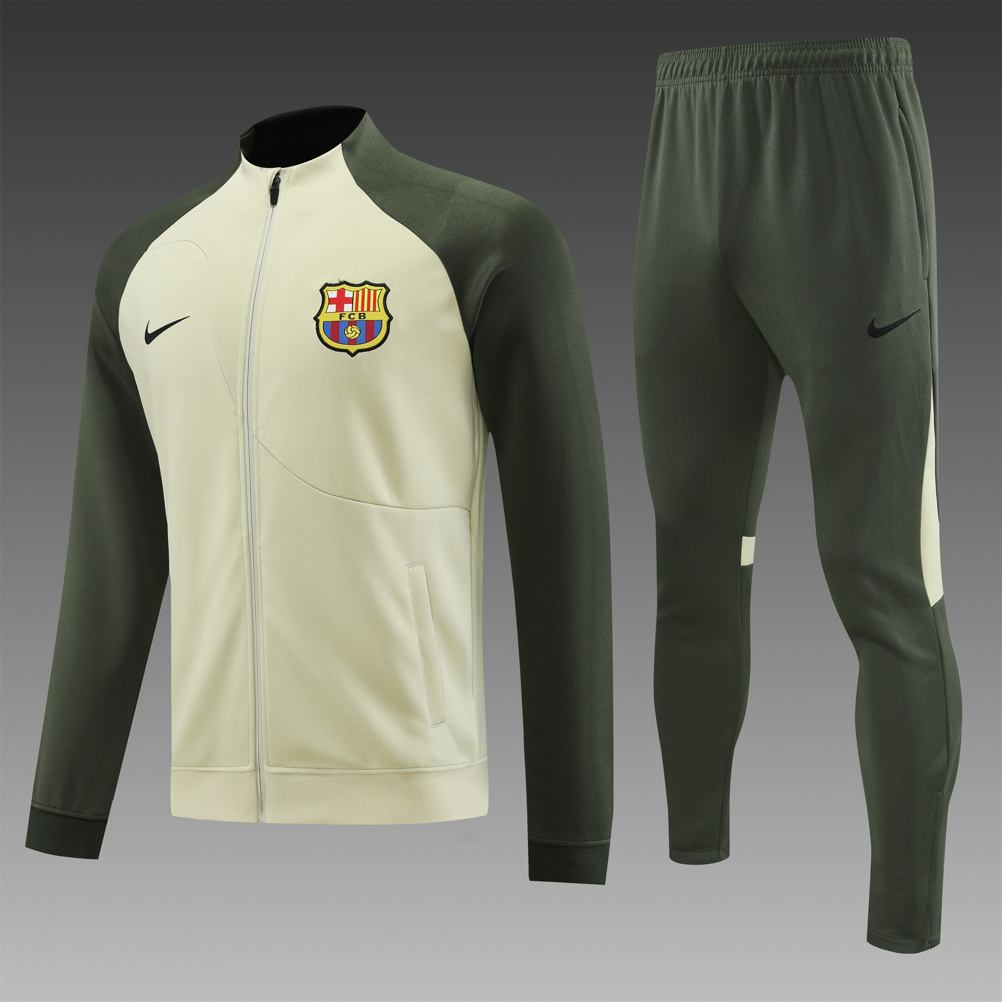 B.A.R.S.A 23-24 Jacket Training Tracksuit Yellow - JerseysGala