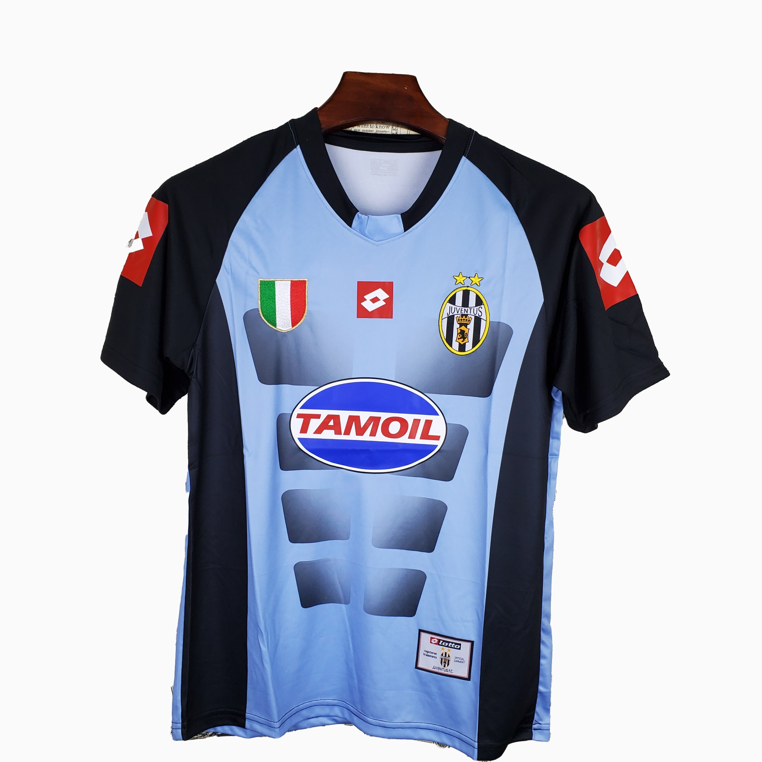 Retro Juventus 2002-03 Blue Goalkeeper Jersey - JerseysGala