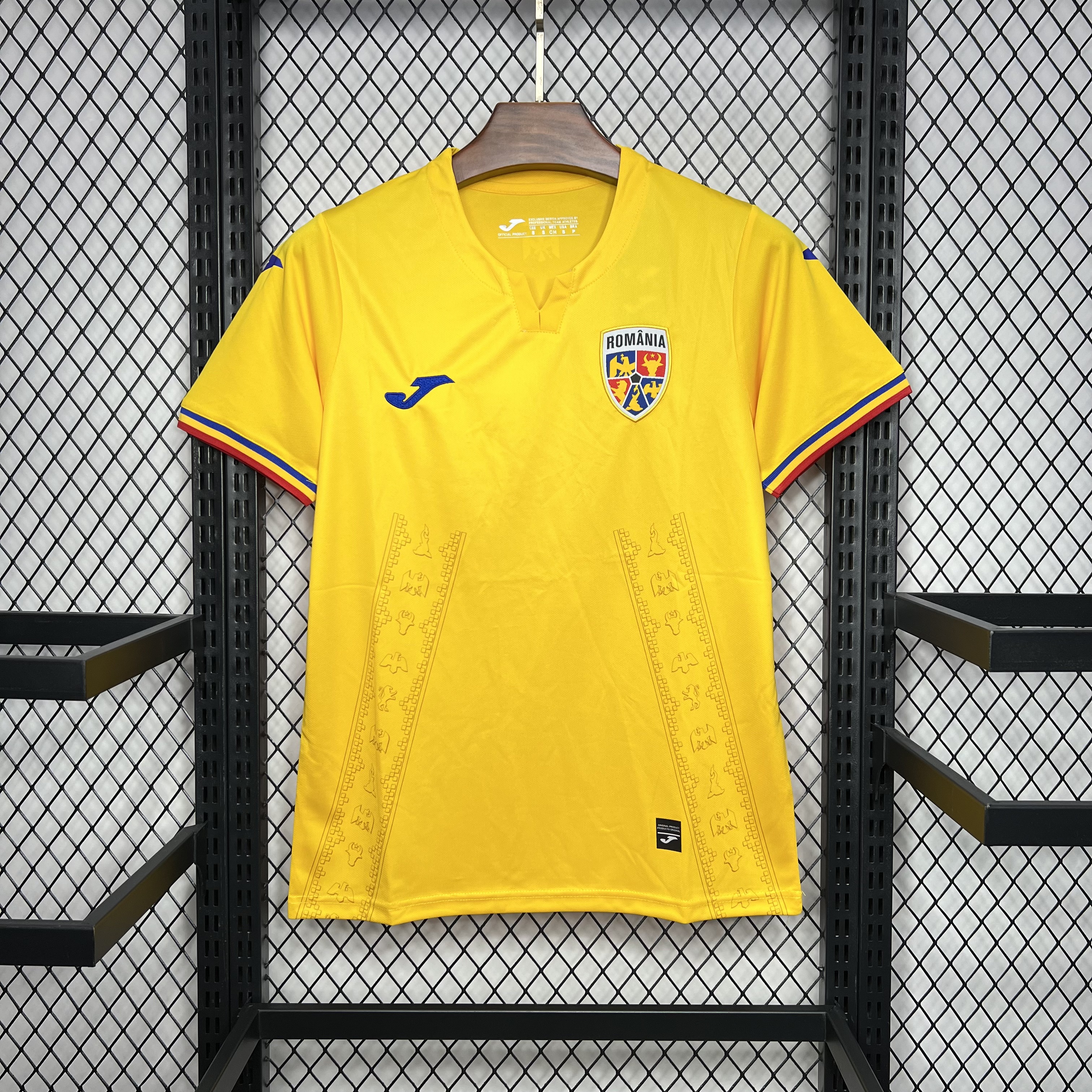 Romania 2024 Home Stadium Jersey - Fans Version - JerseysGala