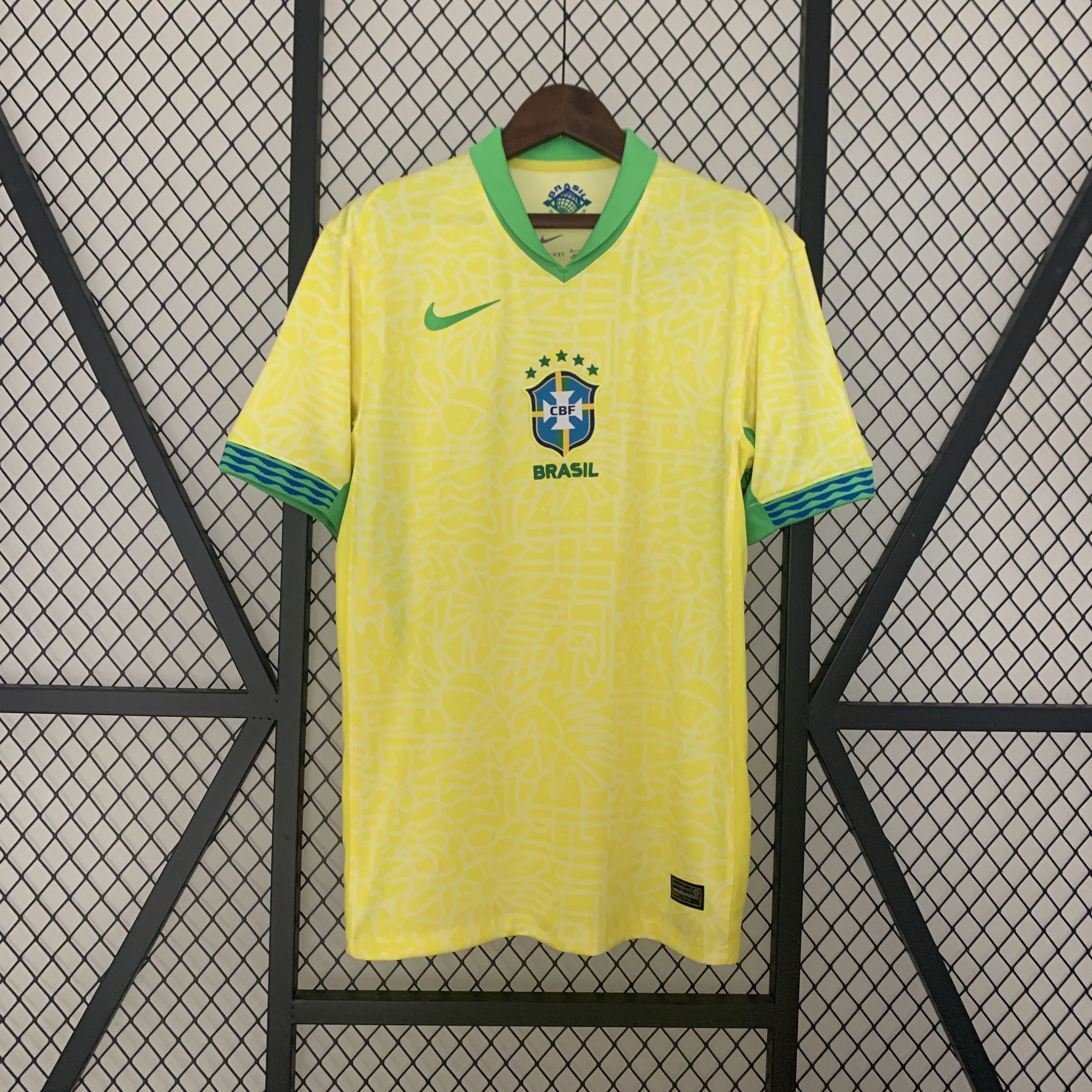 Brazil 2024 Home Stadium Jersey - Fans Version - JerseysGala
