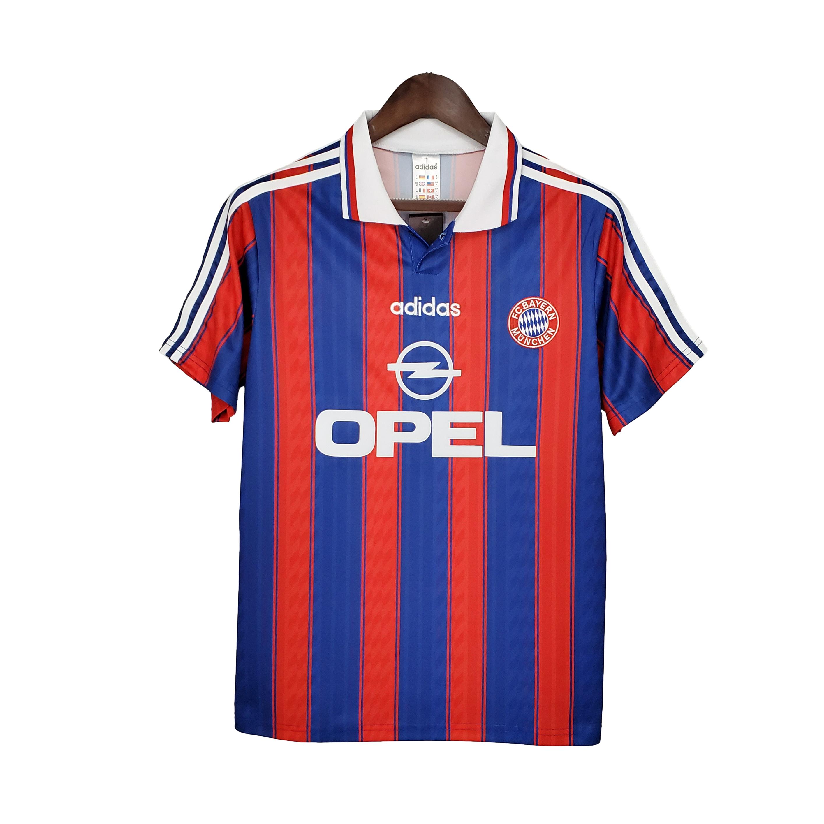 Retro Bayern Munich 95-97 Home Stadium Jersey - JerseysGala