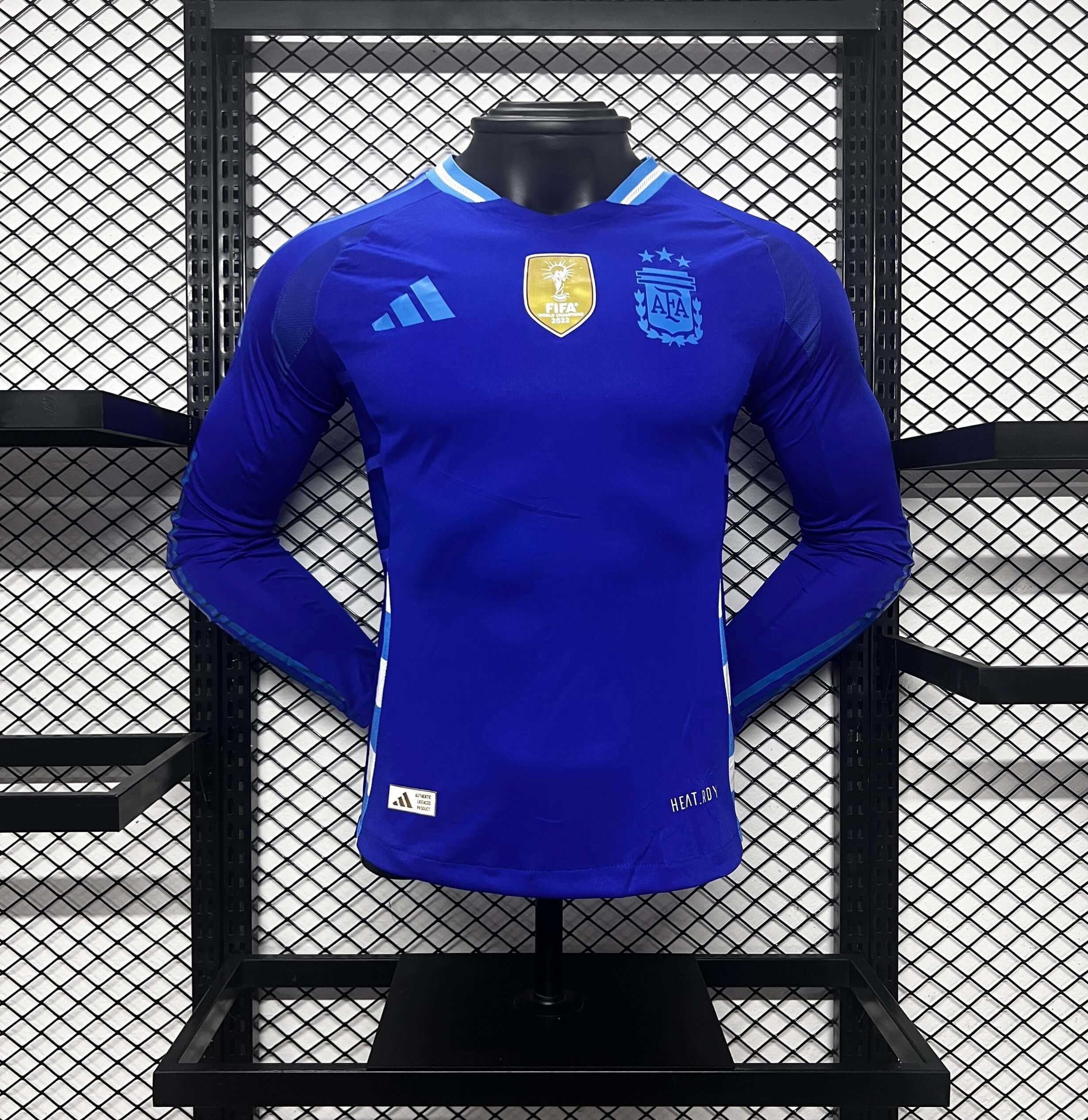 Argentina 2024 Away Long Sleeve Jersey - Player Version - JerseysGala