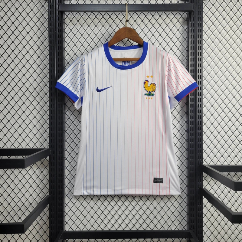 Women's France 2024 Away Stadium Jersey - JerseysGala