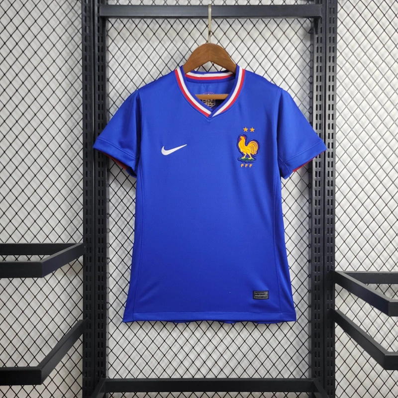 Women's France 2024 Home Stadium Jersey - JerseysGala