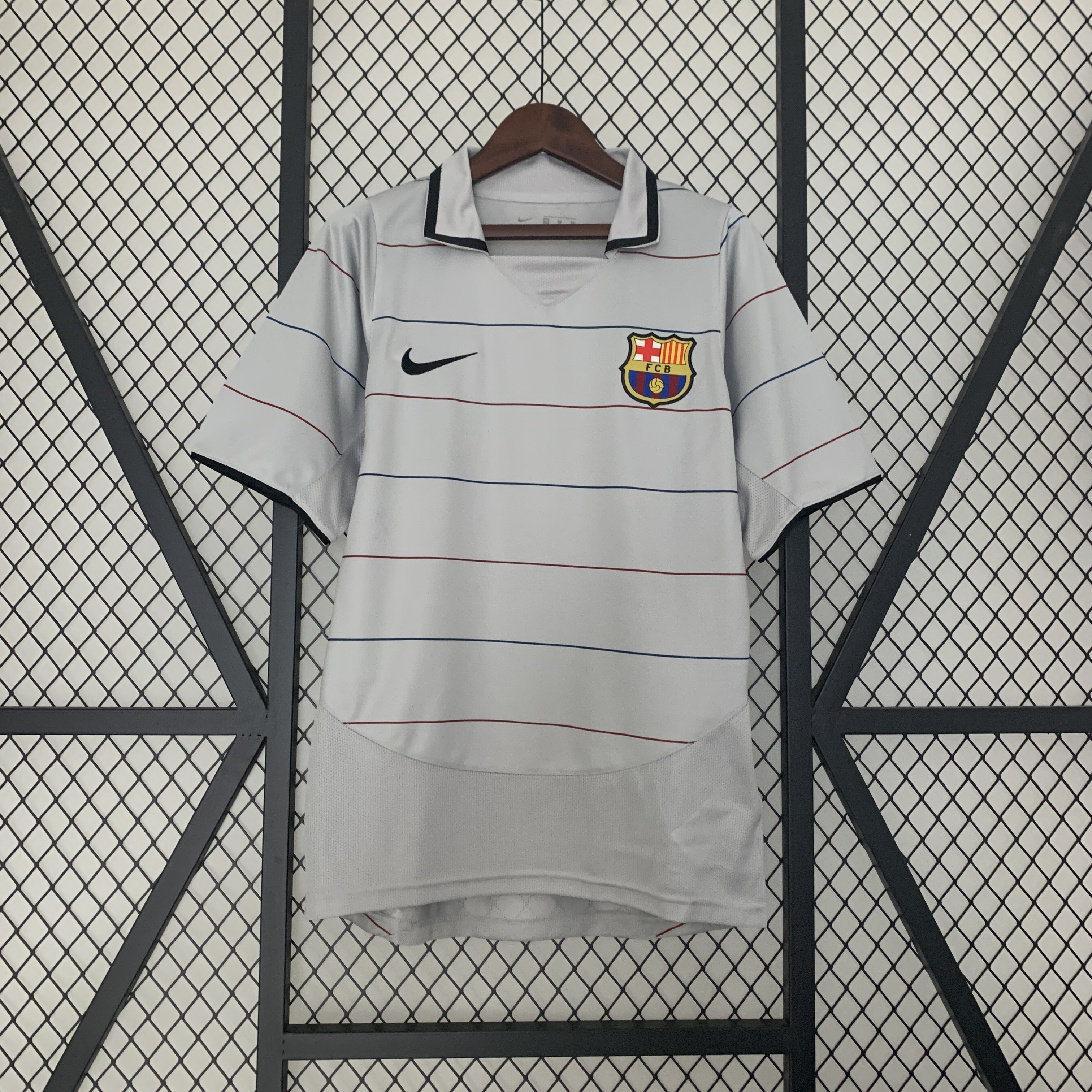 B.A.R.S.A Retro 03-04 Away Stadium Jersey - JerseysGala