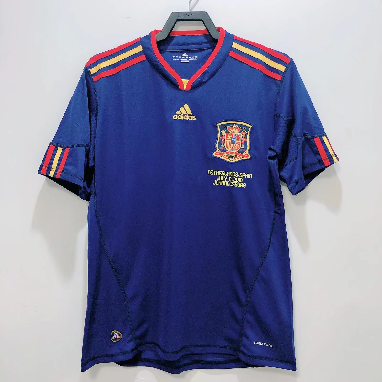 Retro Spain 2010 Away Stadium Jersey - JerseysGala