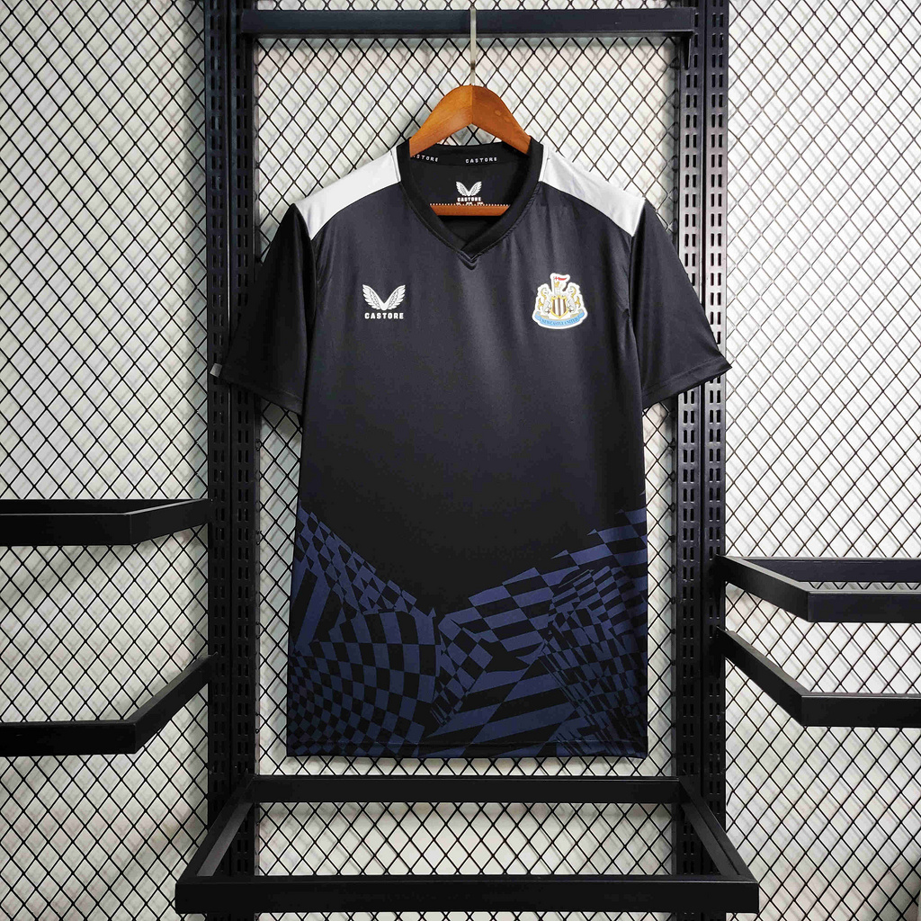 Newcastle United 23-24 Black Training Jersey - Fans Version - JerseysGala