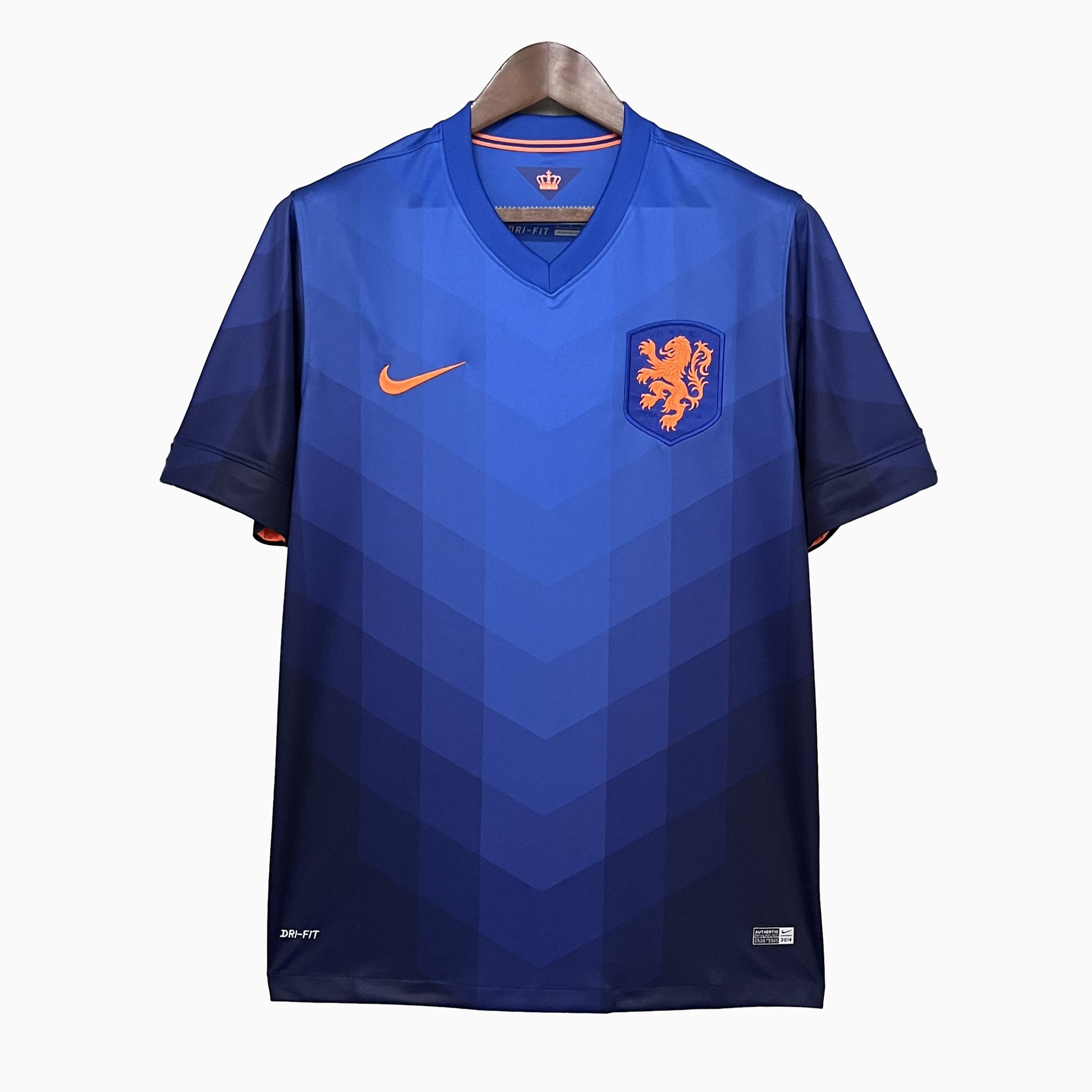 Retro Netherlands 2014 Away Stadium Jersey - JerseysGala
