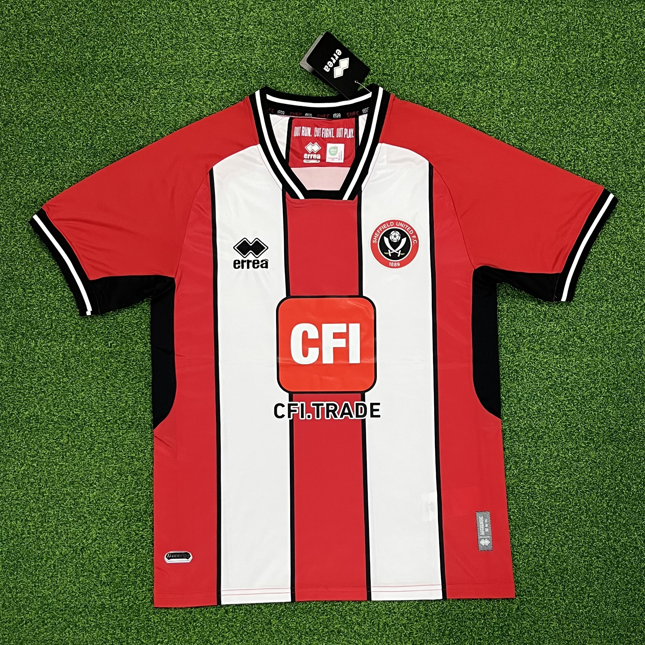 Sheffield United 23-24 Home Stadium Jersey - Fans Version - JerseysGala