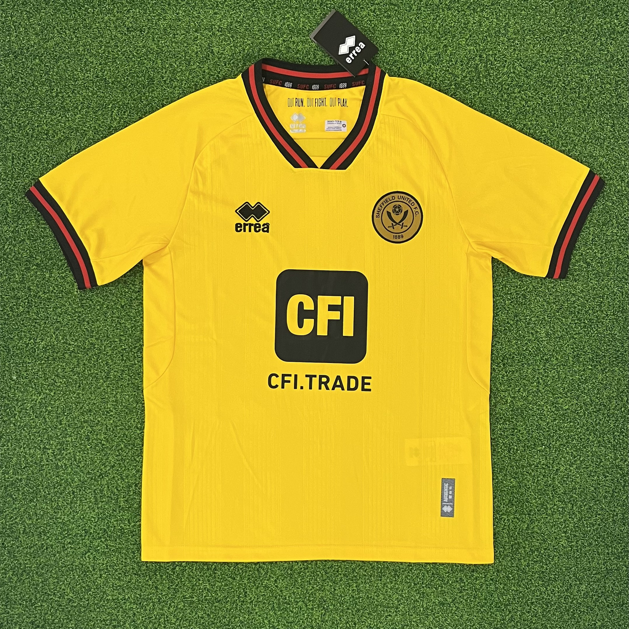 Sheffield United 23-24 Away Stadium Jersey - Fans Version - JerseysGala