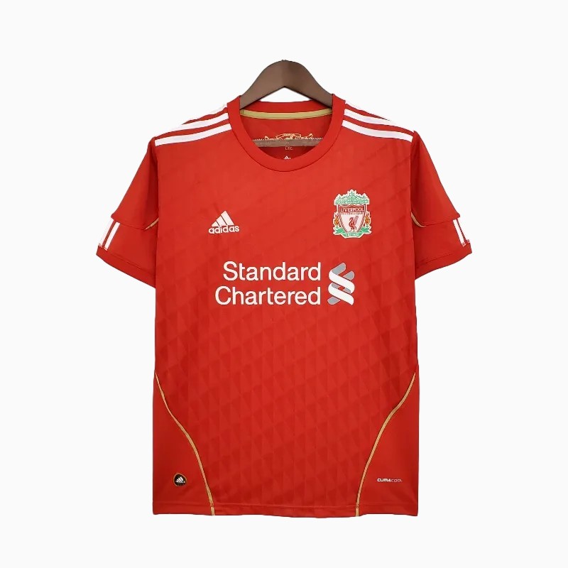 Retro Liver.pool 2010-11 Home Stadium Jersey - JerseysGala