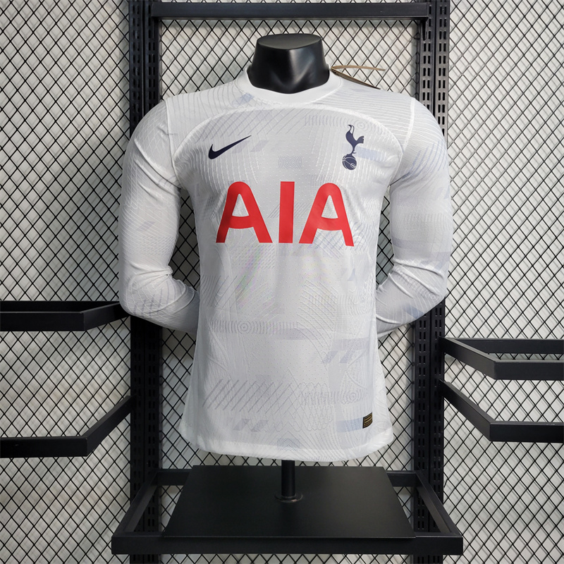 Tottenham Hotspur 23-24 Long Sleeve Jersey - Player Version - JerseysGala