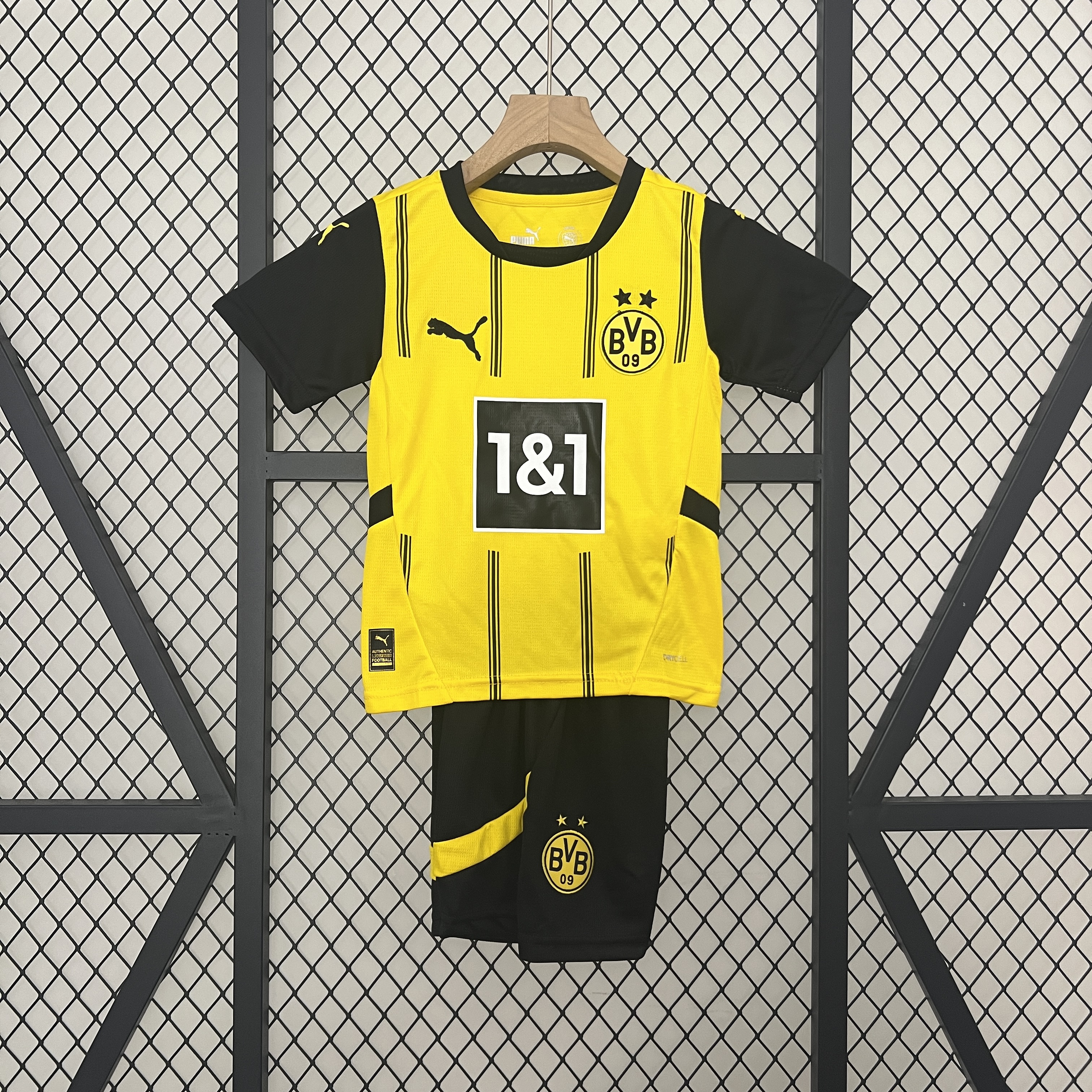 Dortmund 24-25 Home Stadium Kids Kit - JerseysGala