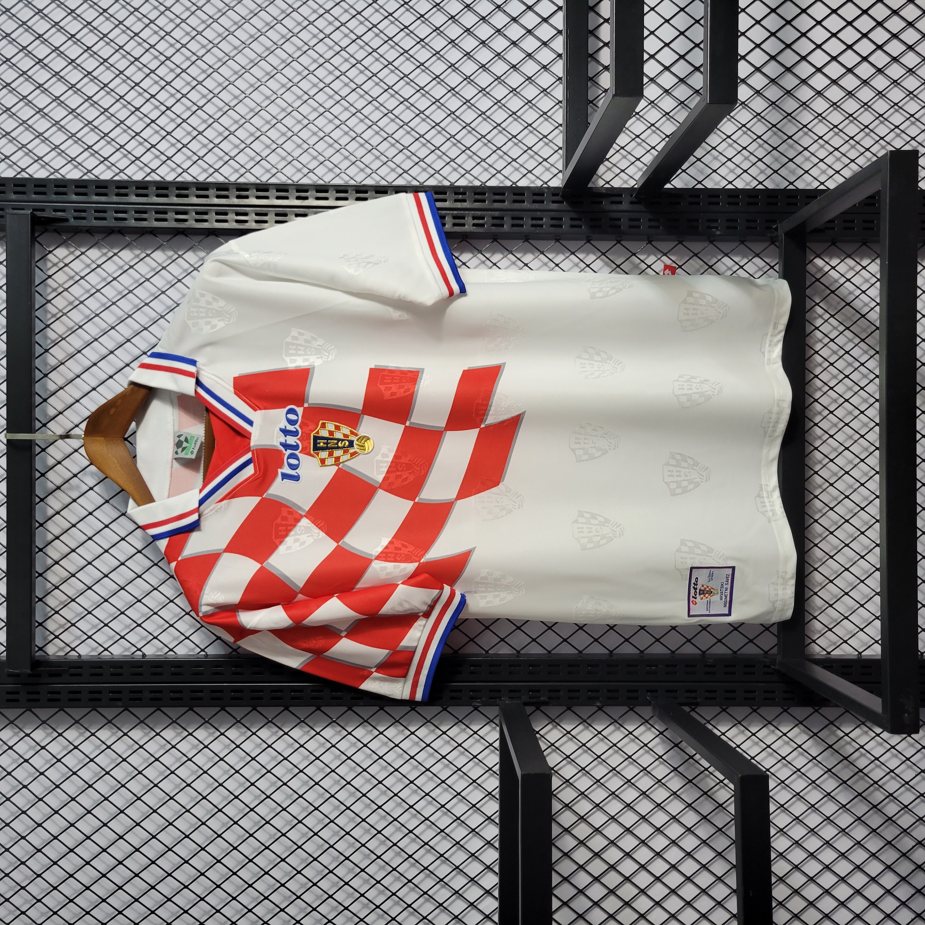 Retro Croatia 1998 Home Stadium Jersey - JerseysGala