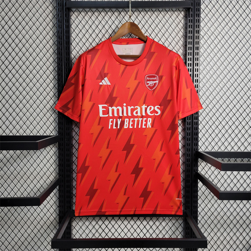 Arsenal 23/24 Red Training Jersey - Fans Version - JerseysGala