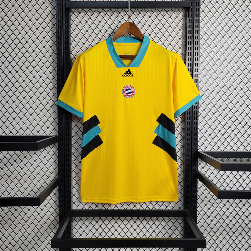 23/24 Bayern Munich Jersey Yellow Icon - Fans Version - JerseysGala