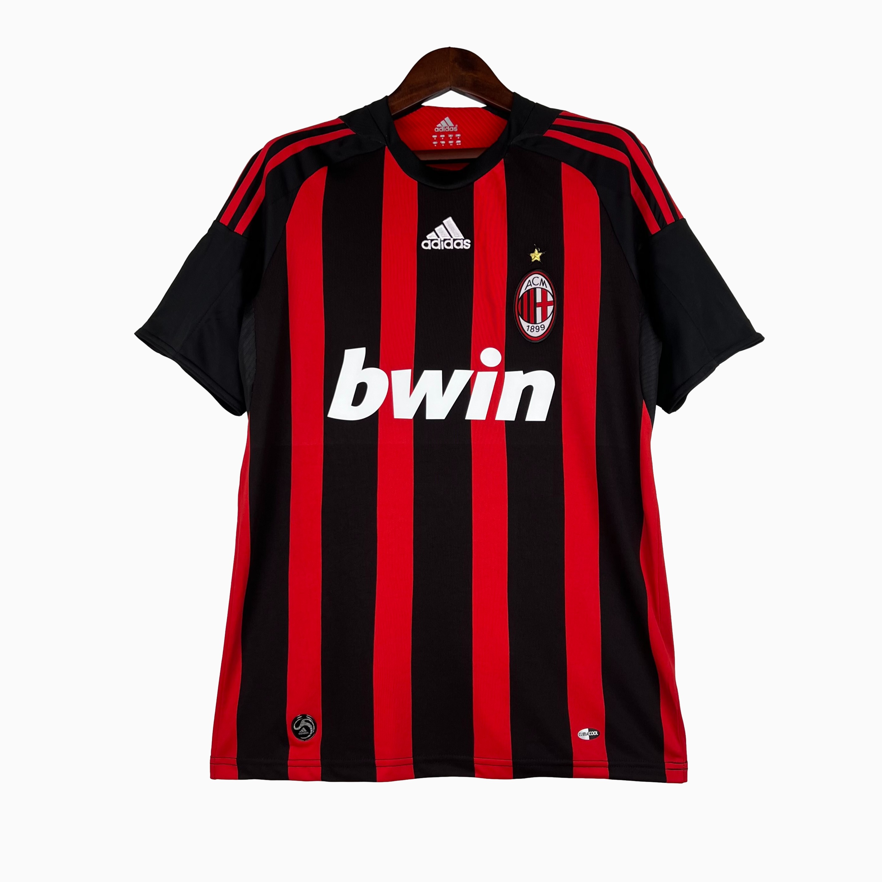 Retro AC Milan 2008-09 Home Stadium Jersey - JerseysGala