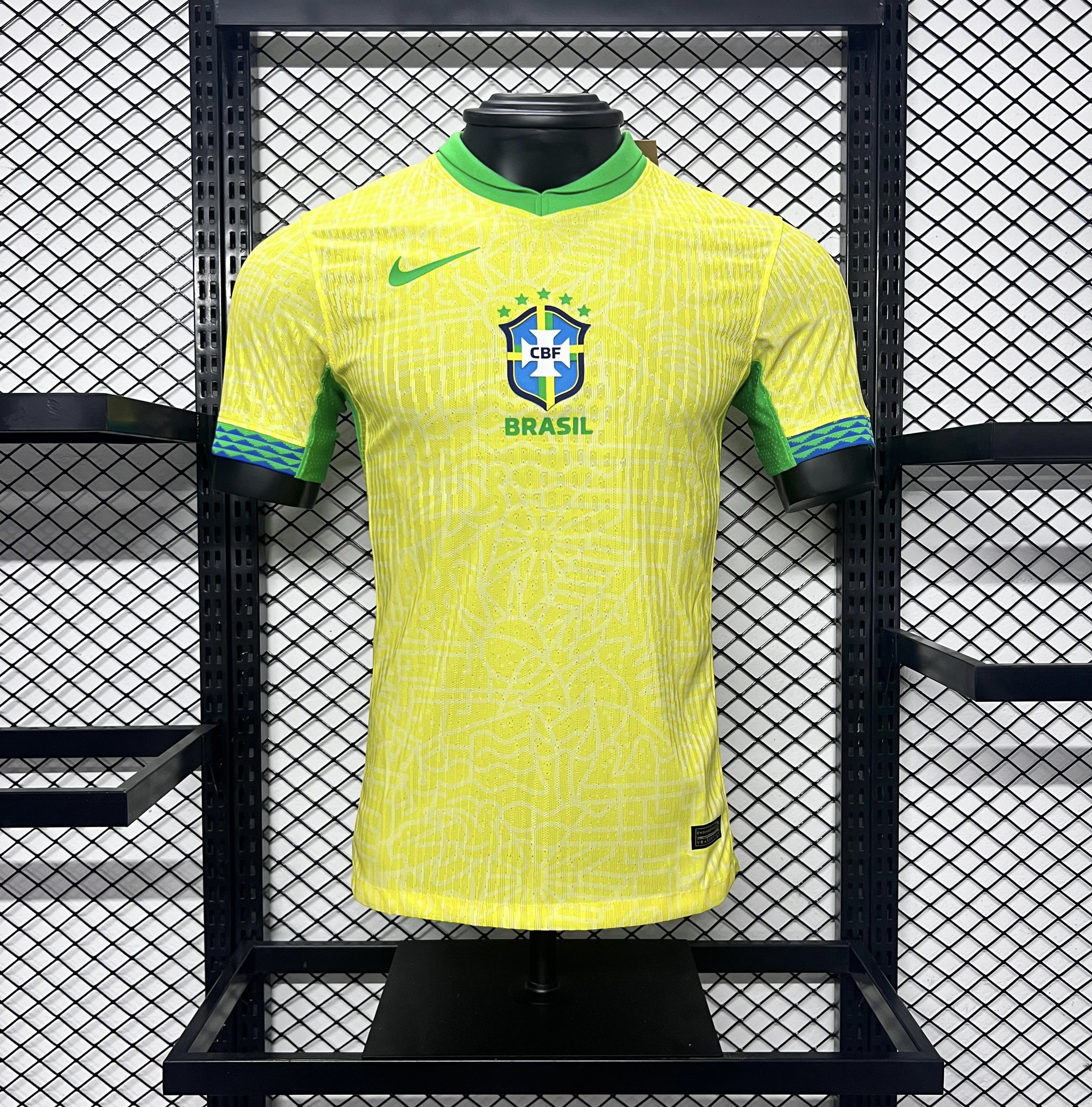 Brazil 2024 Home Stadium Jersey - Player Version - JerseysGala
