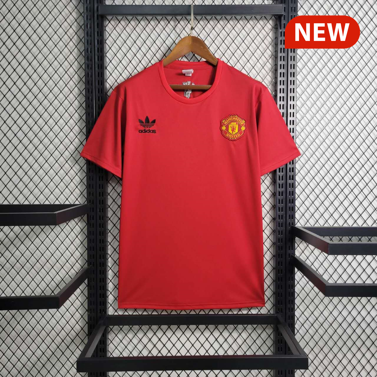 Manchester United 23-24 Red Training Jersey - Fans Version - JerseysGala