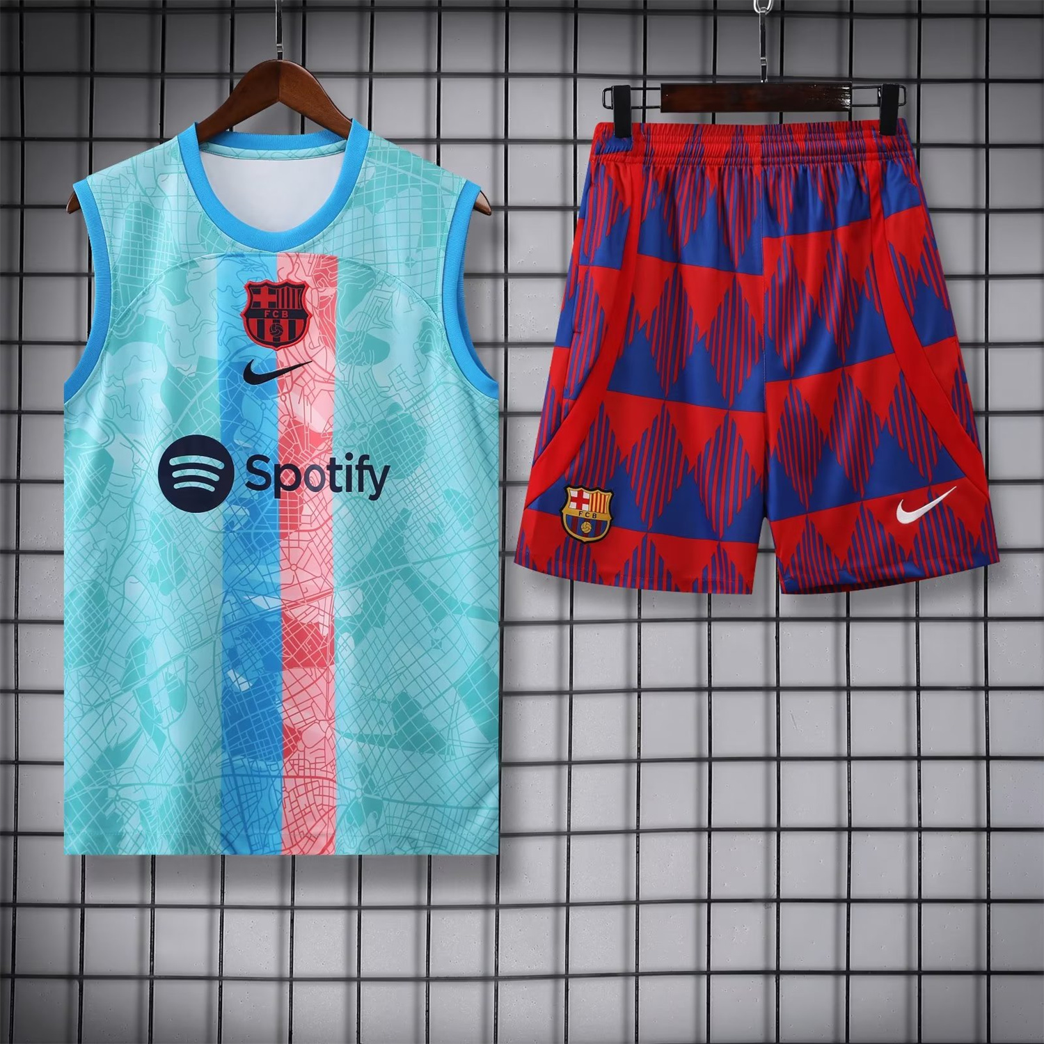 B.A.R.S.A 23-24 Player Vest Training Set - JerseysGala