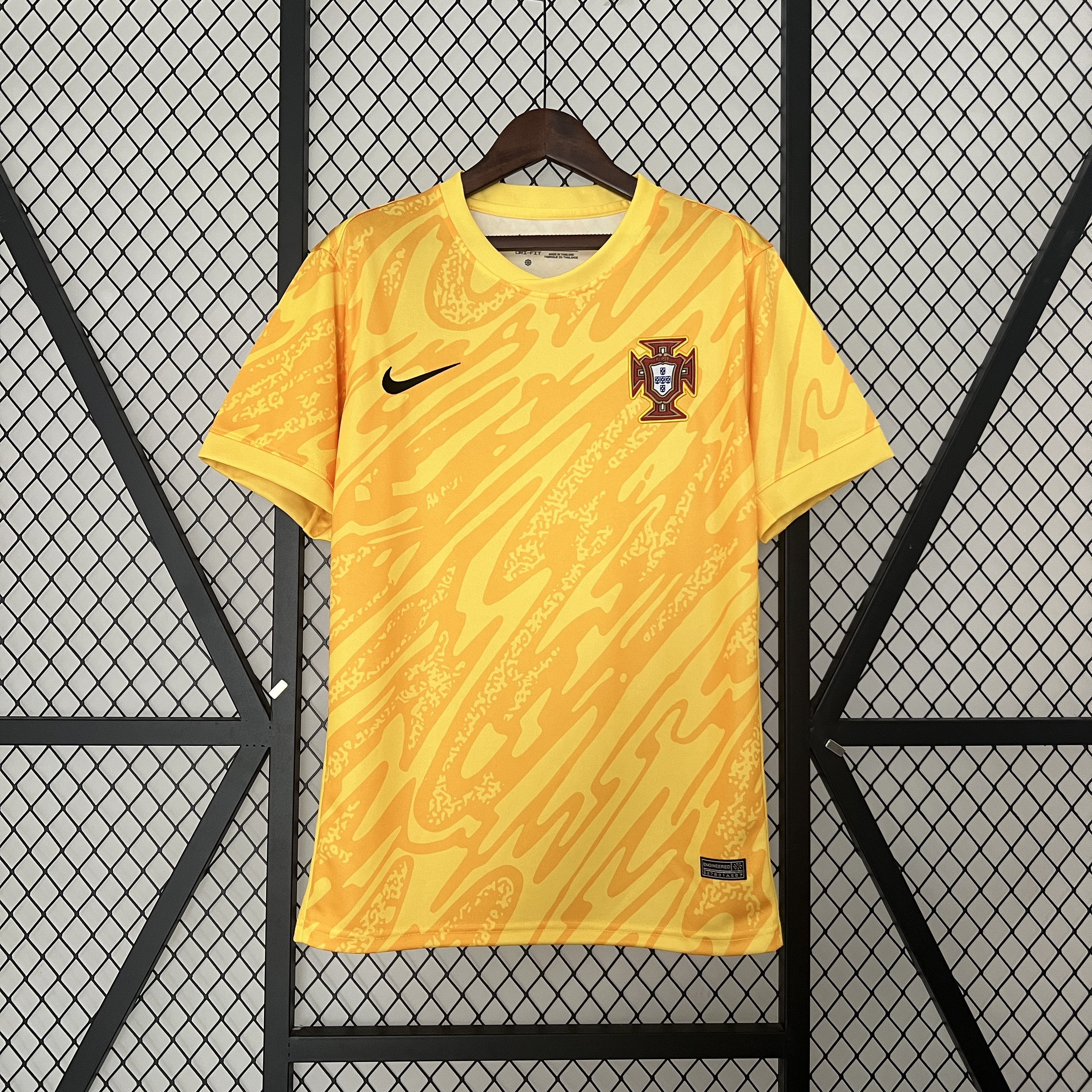 Portugal 2024 Yellow Goalkeeper Jersey - Fans Version - JerseysGala